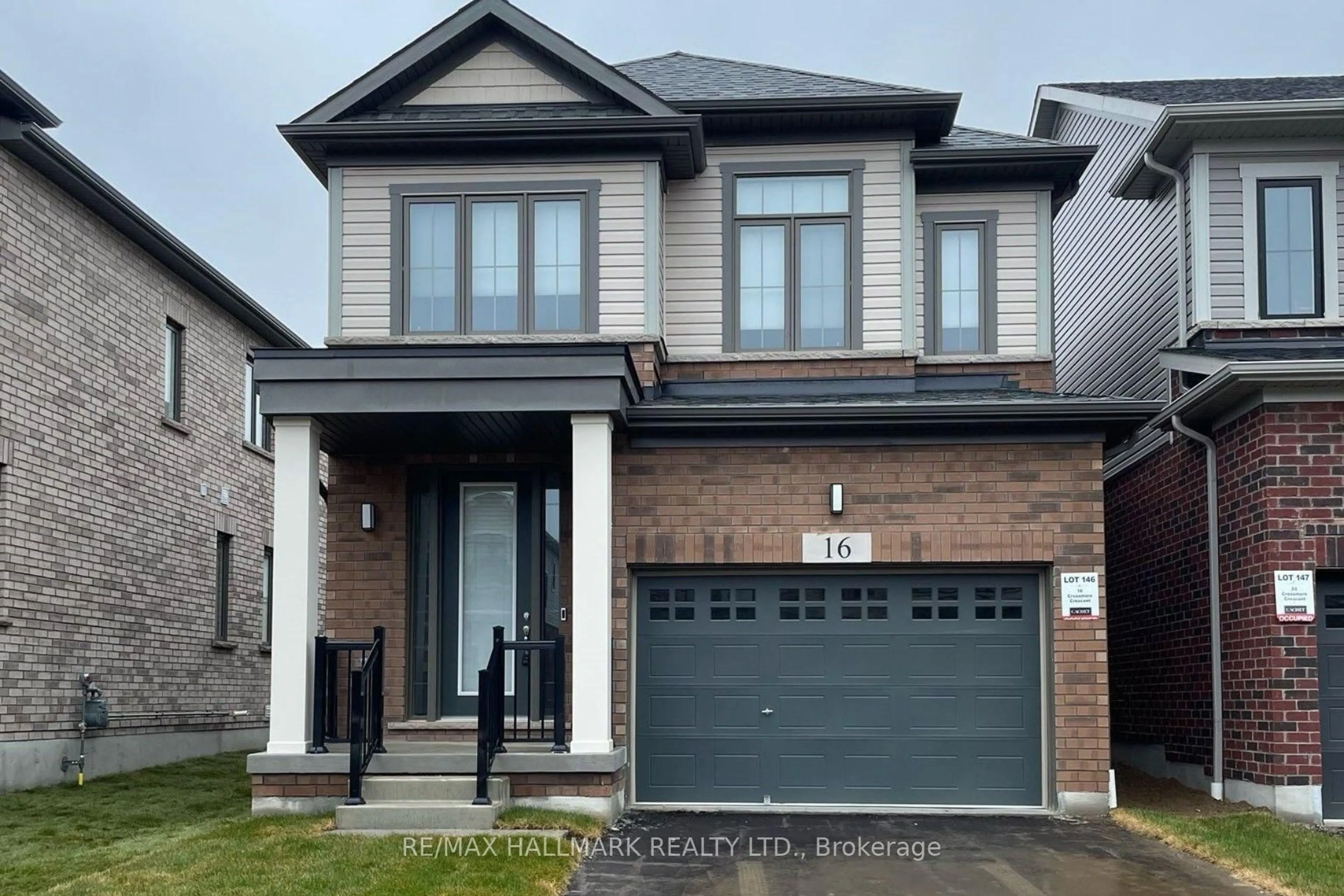 Home with brick exterior material, street for 16 Crossmore Cres, Cambridge Ontario N1S 0C7
