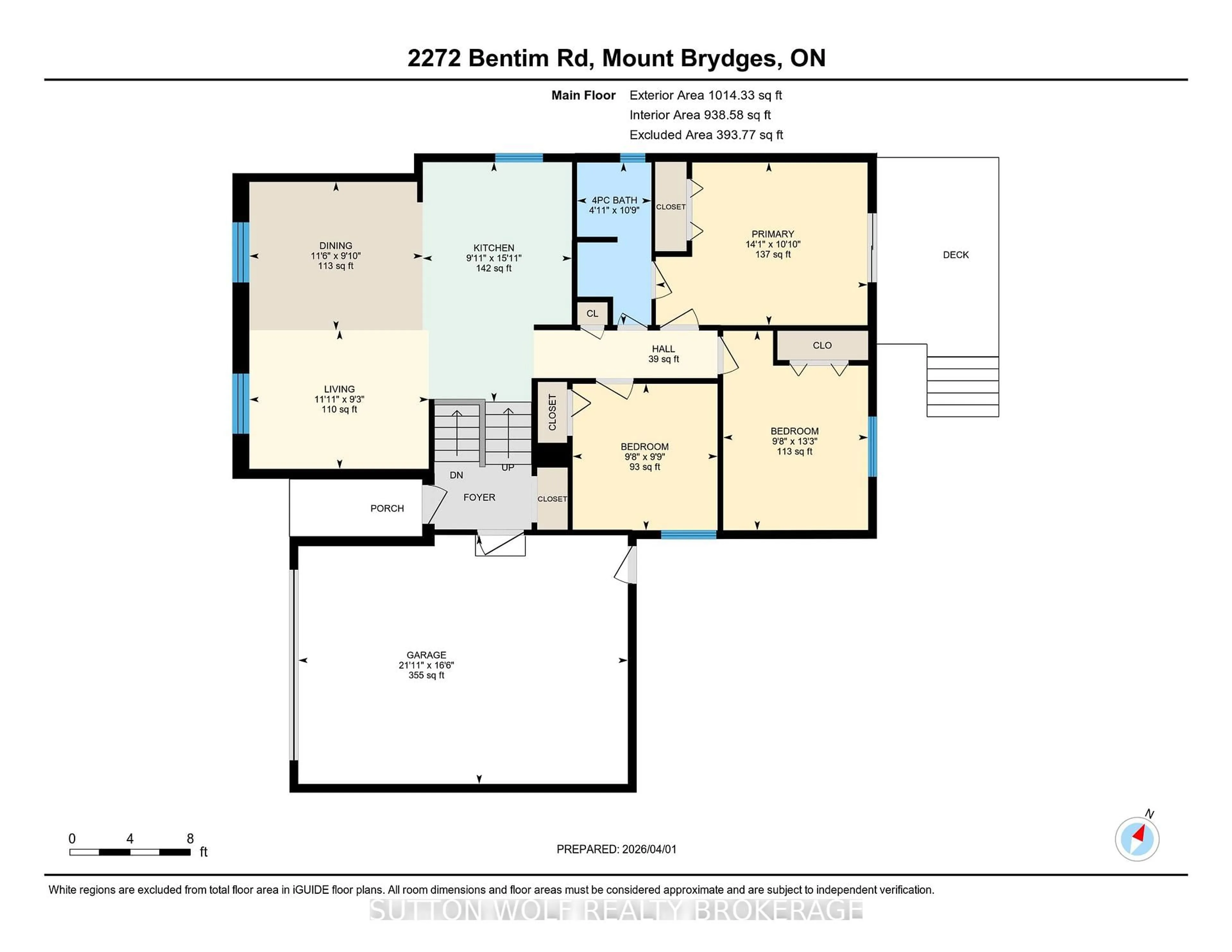 Floor plan for 2272 Bentim Rd, Strathroy-Caradoc Ontario N0L 1W0
