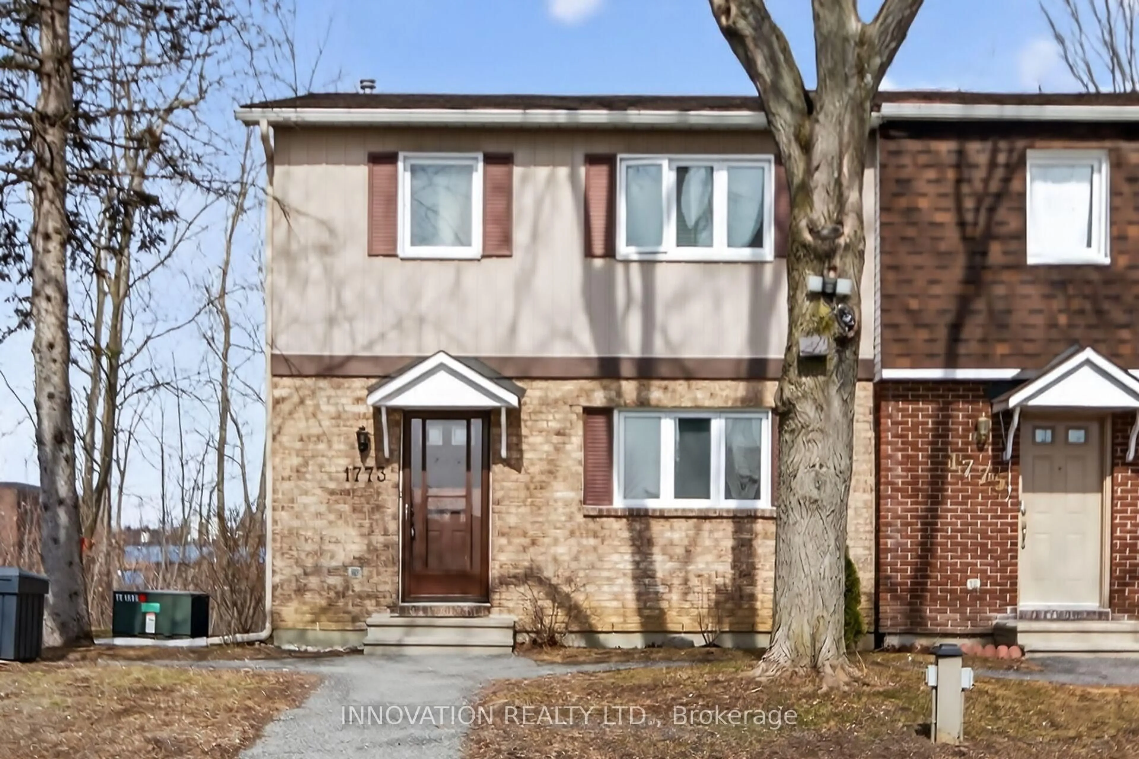Home with brick exterior material, street for 1773 Bellmanor Crt, Ottawa Ontario K1T 2V6