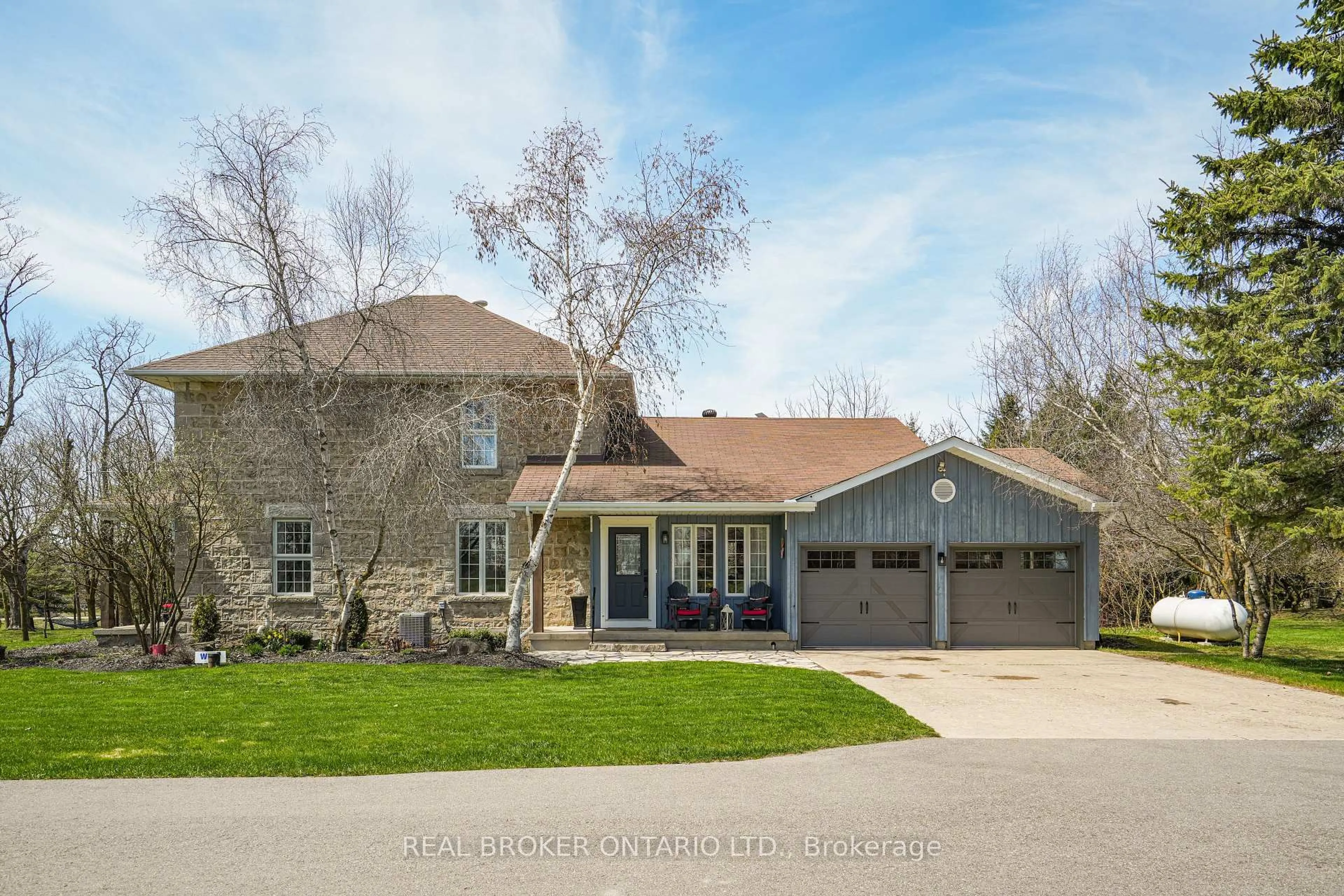 Home with brick exterior material, street for 6827 Second Line, Centre Wellington Ontario N1M 2W4