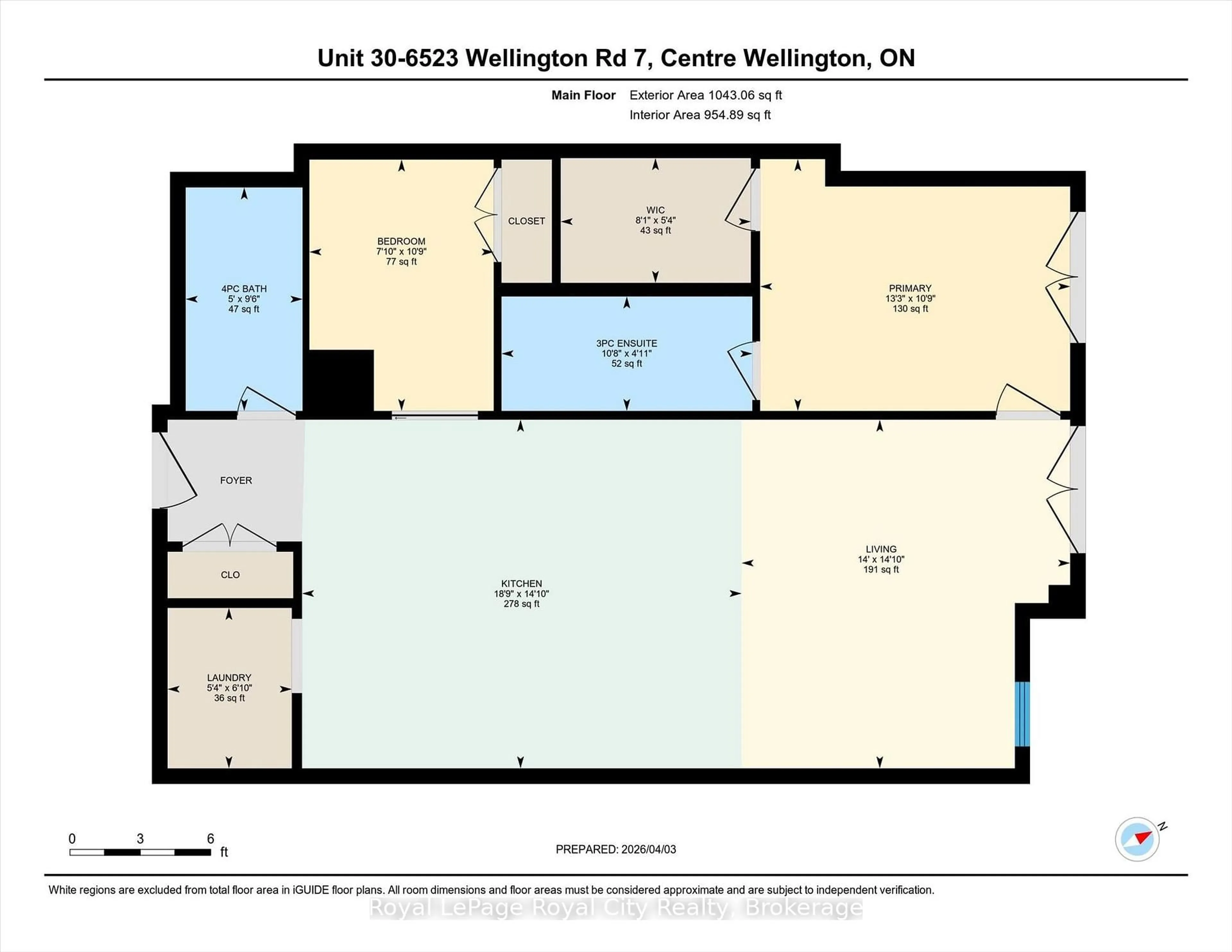 Floor plan for 6523 Wellington 7 Rd #30, Centre Wellington Ontario N0B 1S0