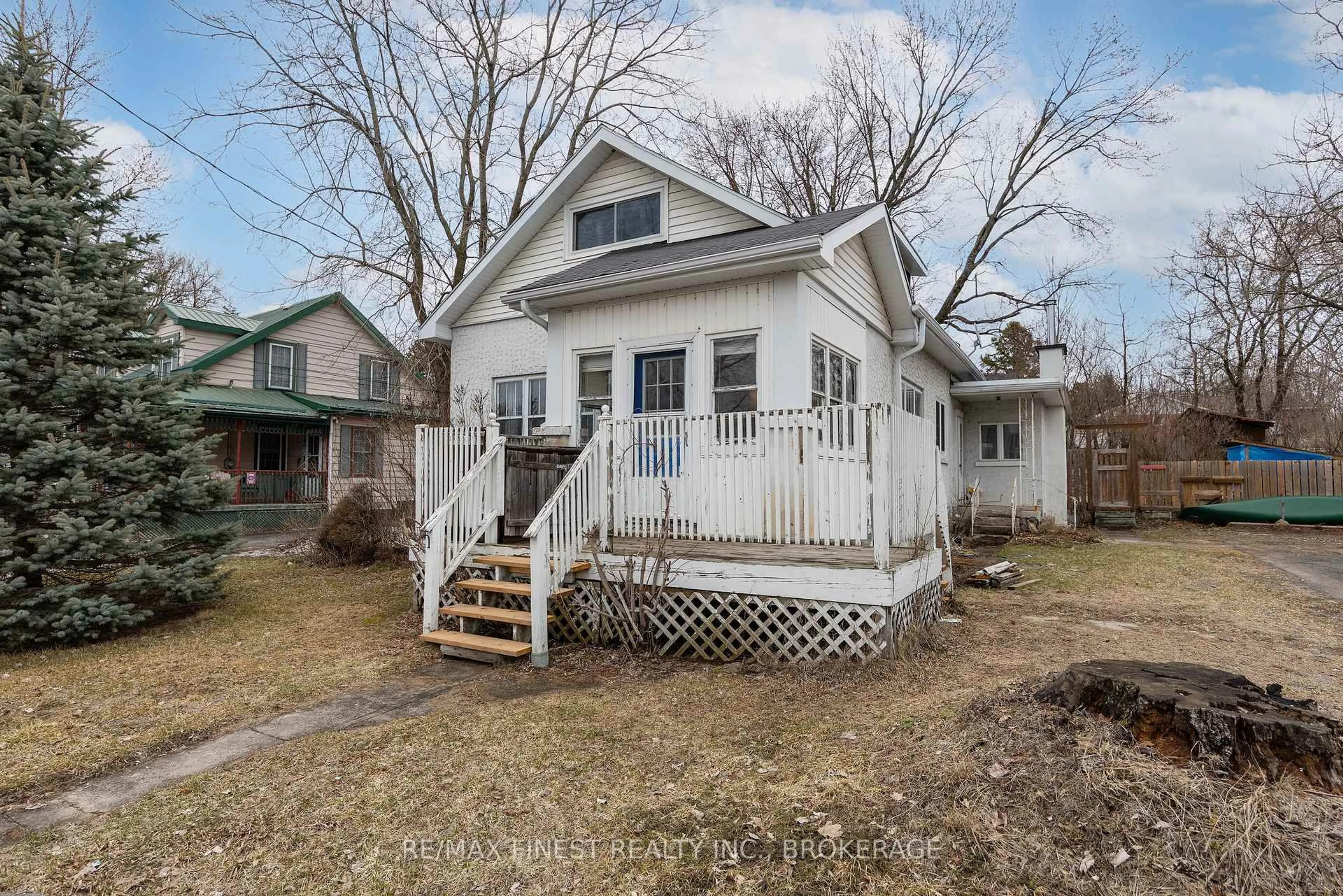 Home with vinyl exterior material, street for 6872 Highway 38,, Verona Ontario K0H 2W0