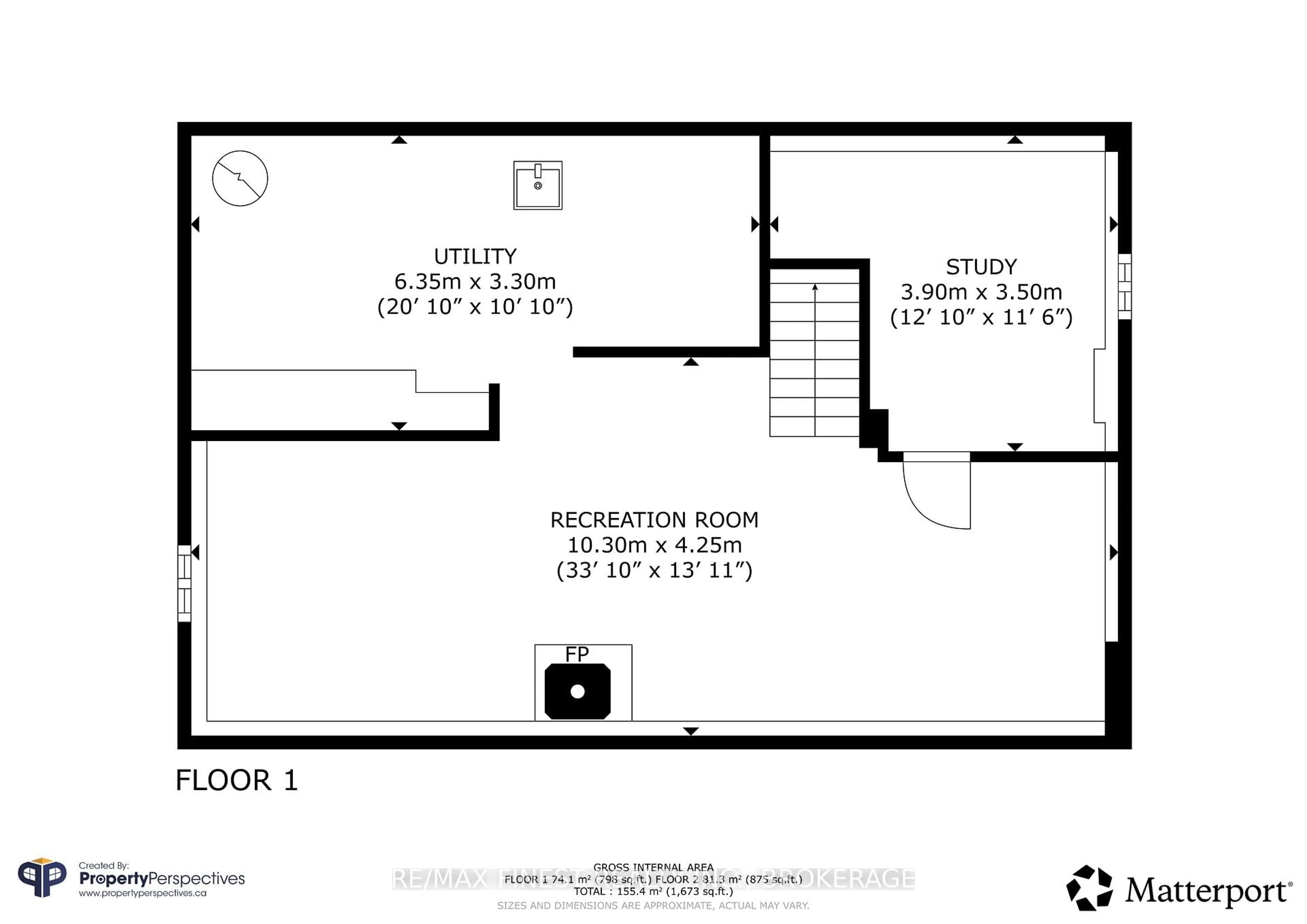 Floor plan for 3007 Princess St, Kingston Ontario K7L 4V2