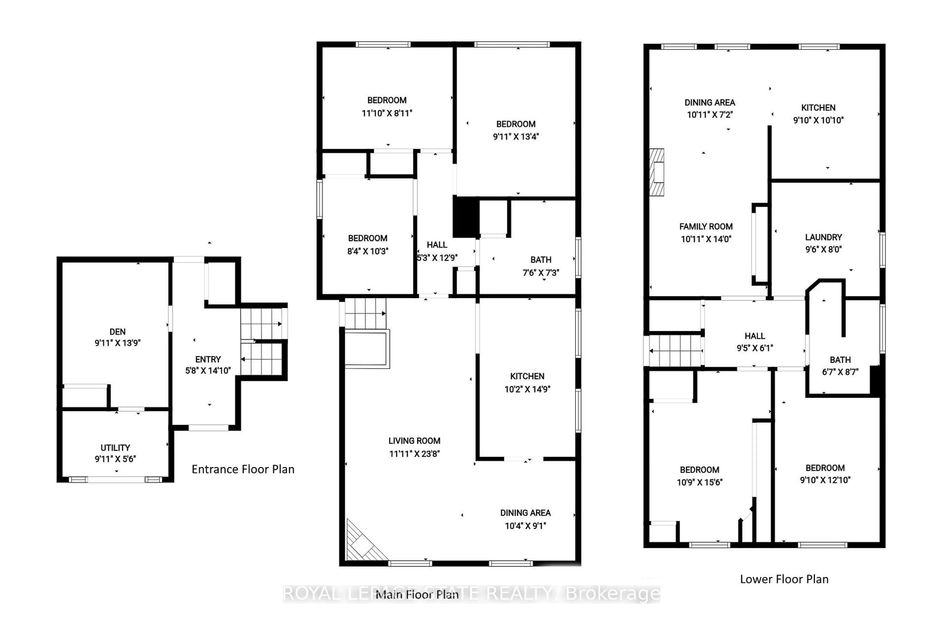 Floor plan for 138 Greeningdon Dr, Hamilton Ontario L9A 3A9