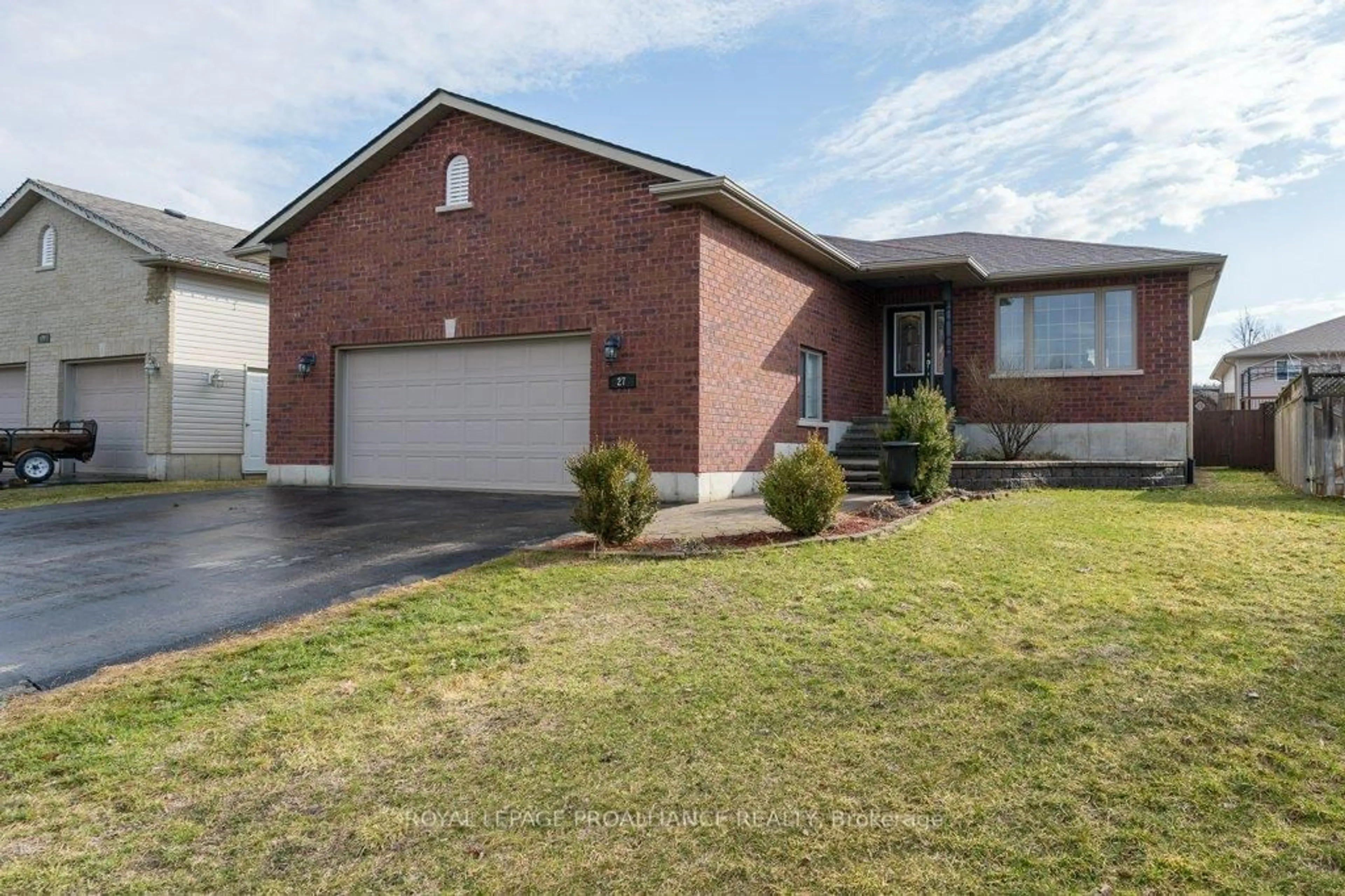 Home with brick exterior material, street for 27 Forest Valley Dr, Hastings Ontario K0K 2C0