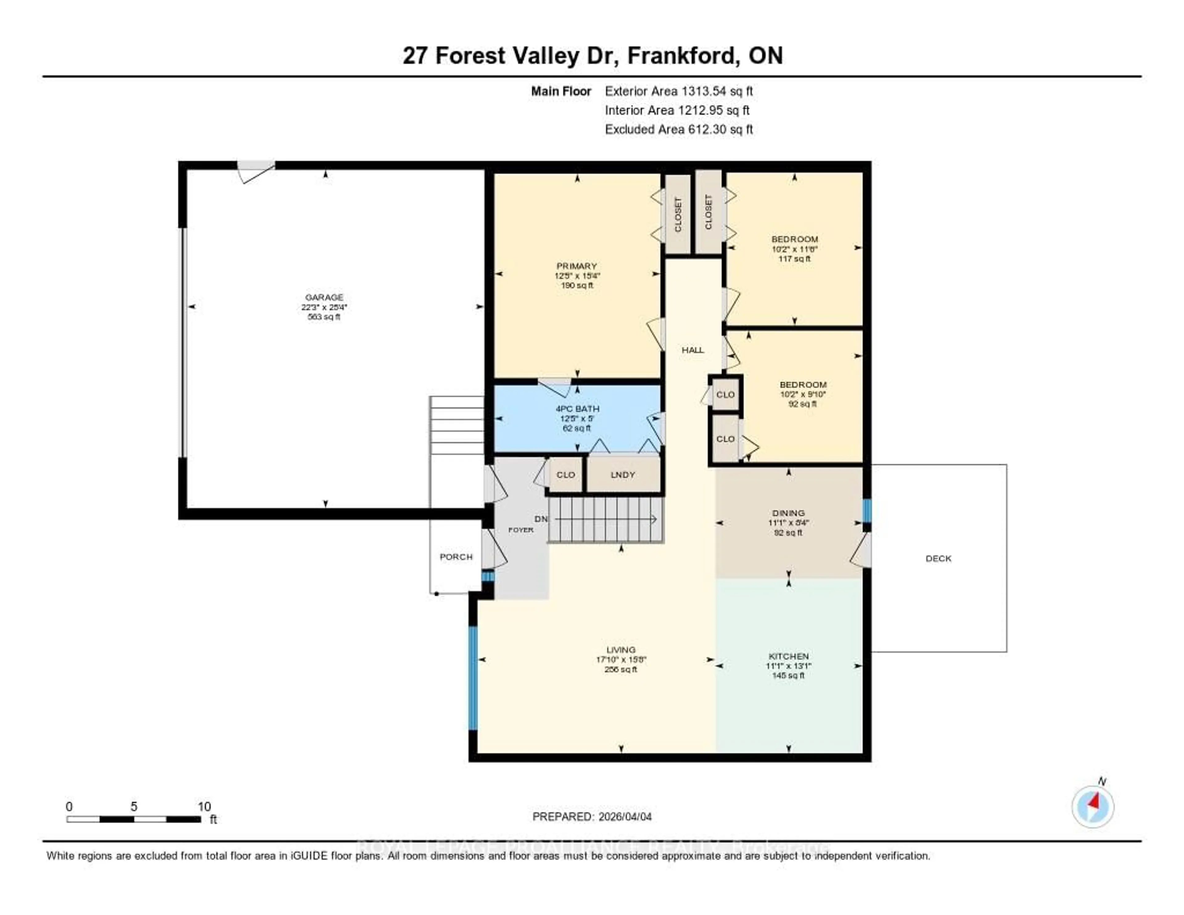 Floor plan for 27 Forest Valley Dr, Hastings Ontario K0K 2C0