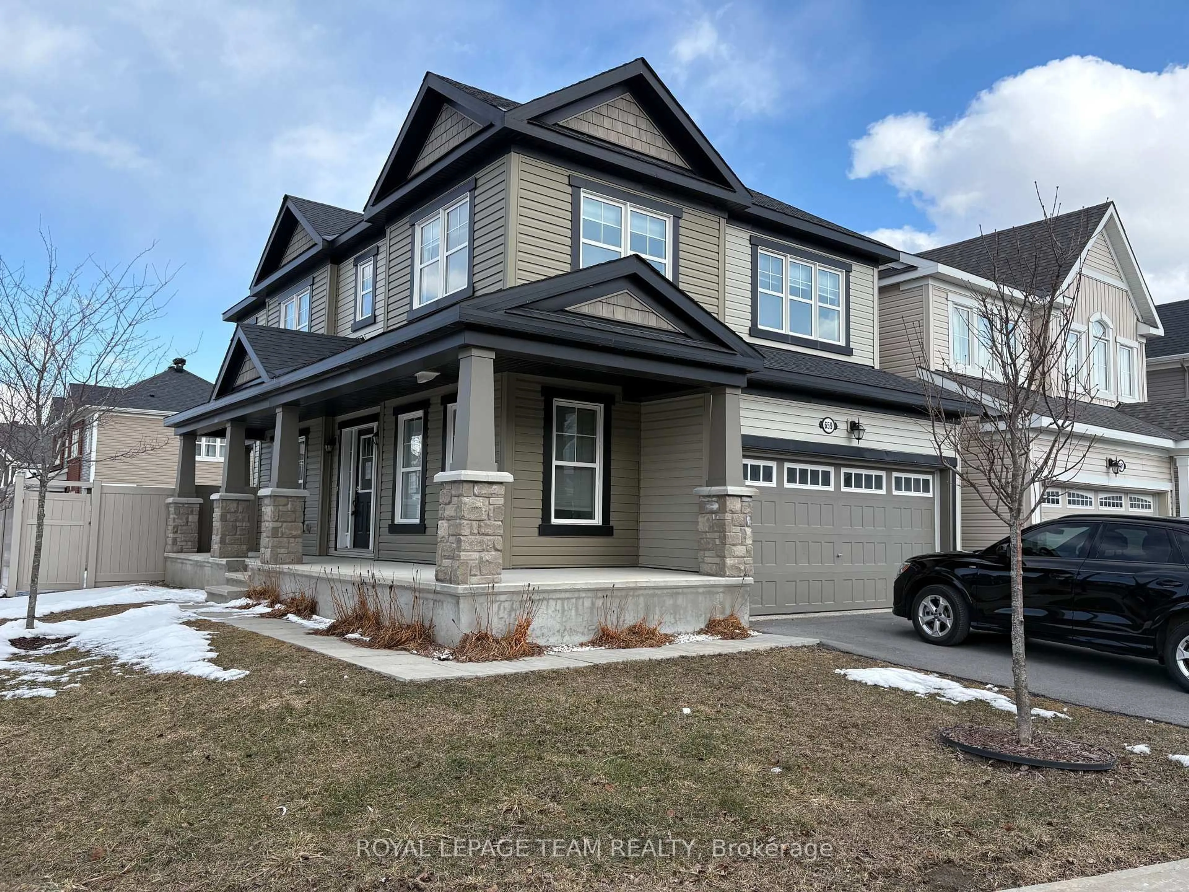 Home with brick exterior material, street for 659 Pearl Dace Cres, Ottawa Ontario K2J 6K4