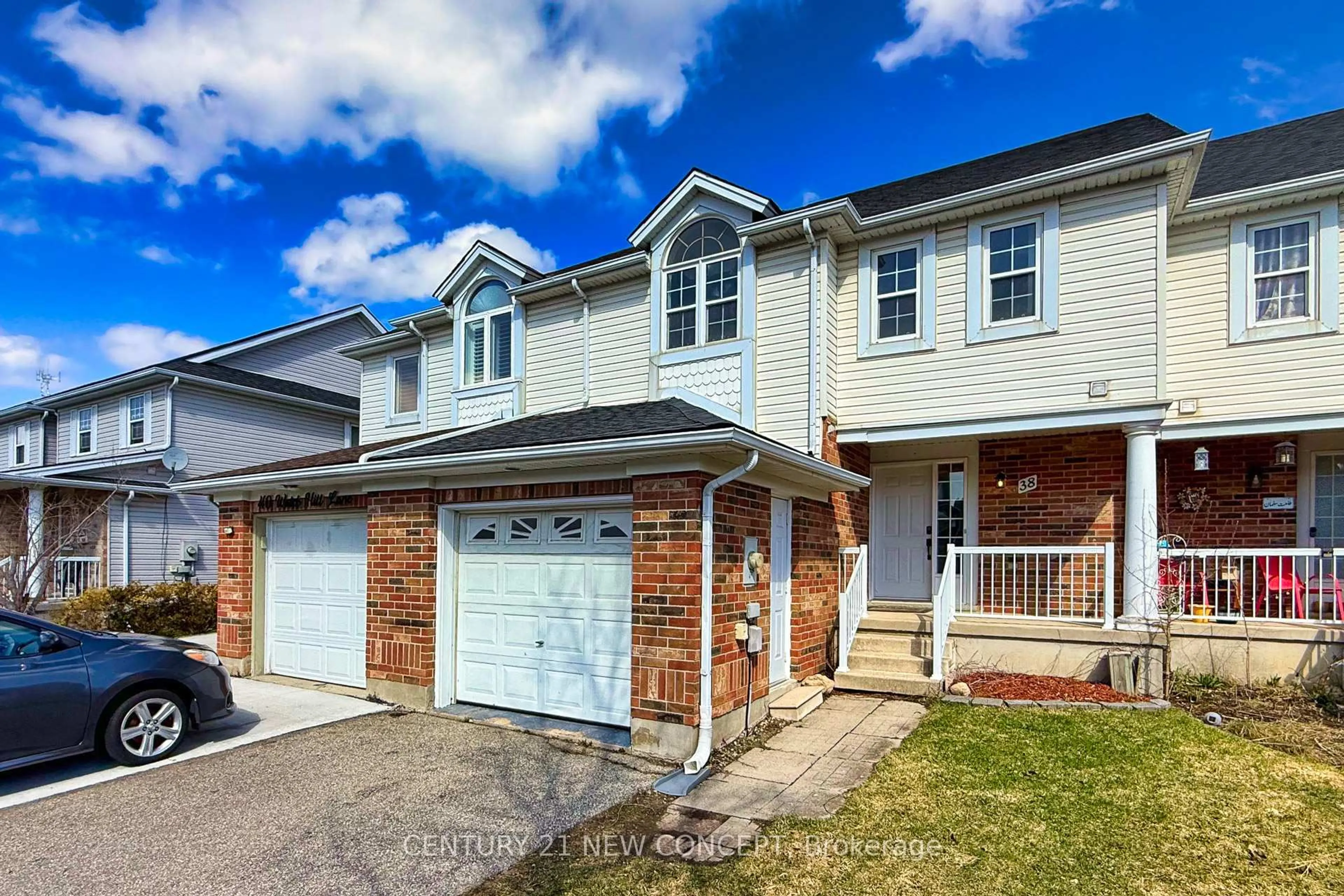 Home with brick exterior material, street for 38 Watch Hill Line, Cambridge Ontario N3H 5P9