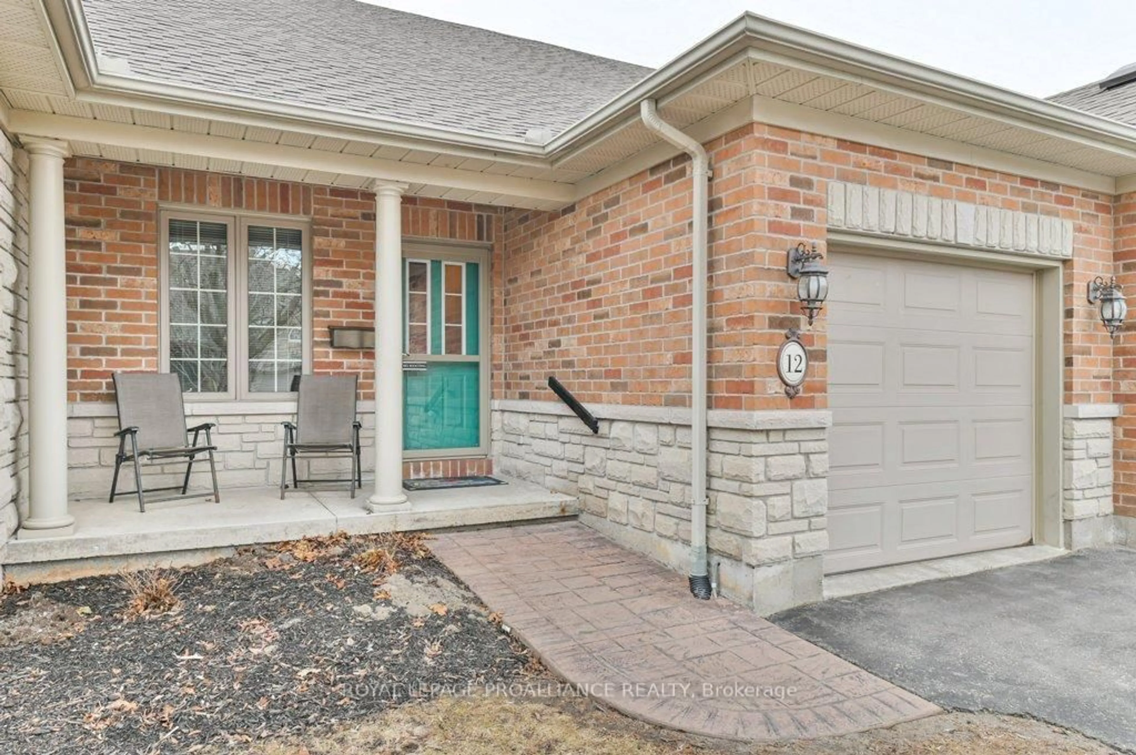 Home with brick exterior material, street for 25 Heartwood Dr #12, Belleville Ontario K8P 5M2