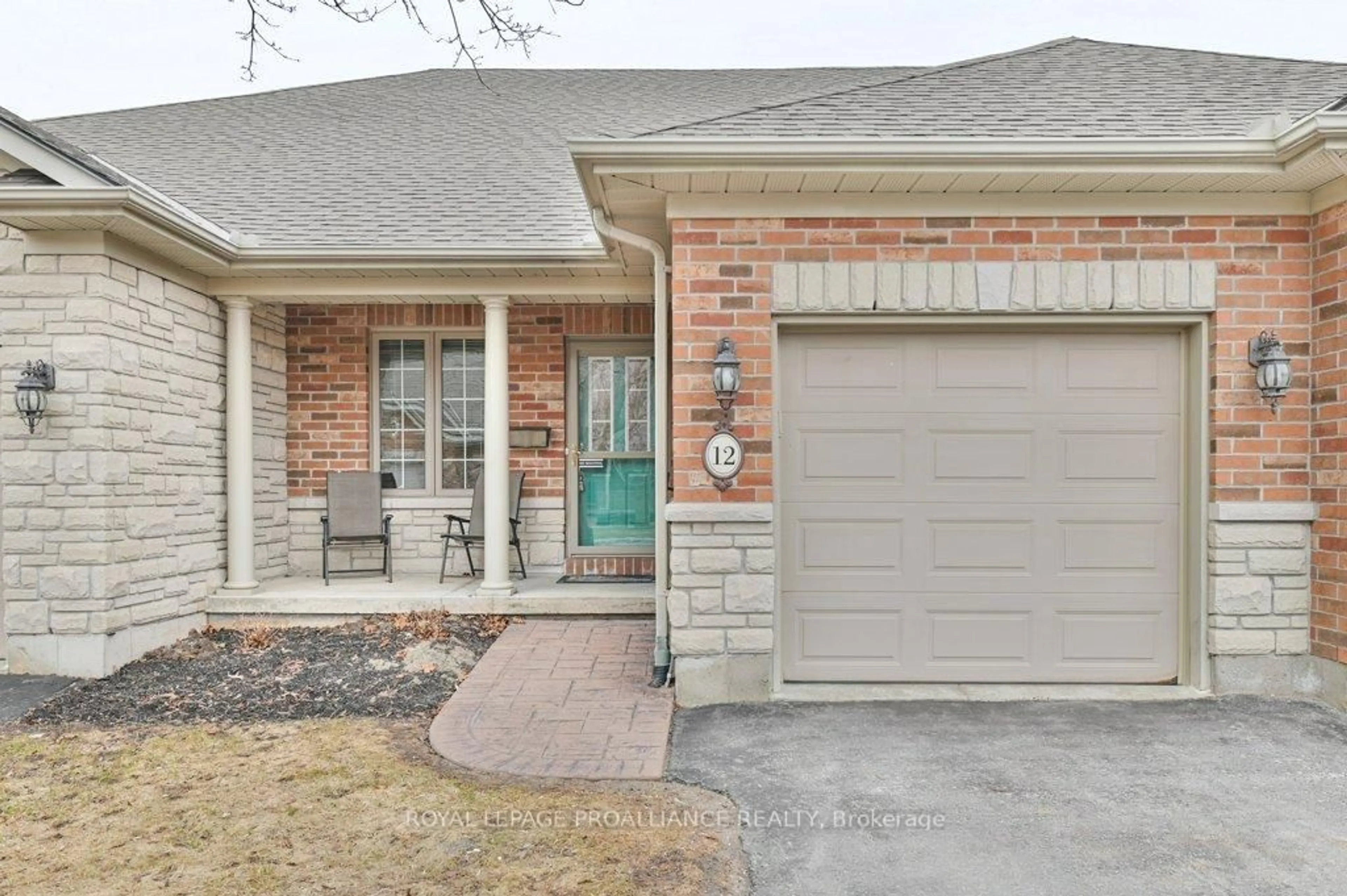 Home with brick exterior material, street for 25 Heartwood Dr #12, Belleville Ontario K8P 5M2