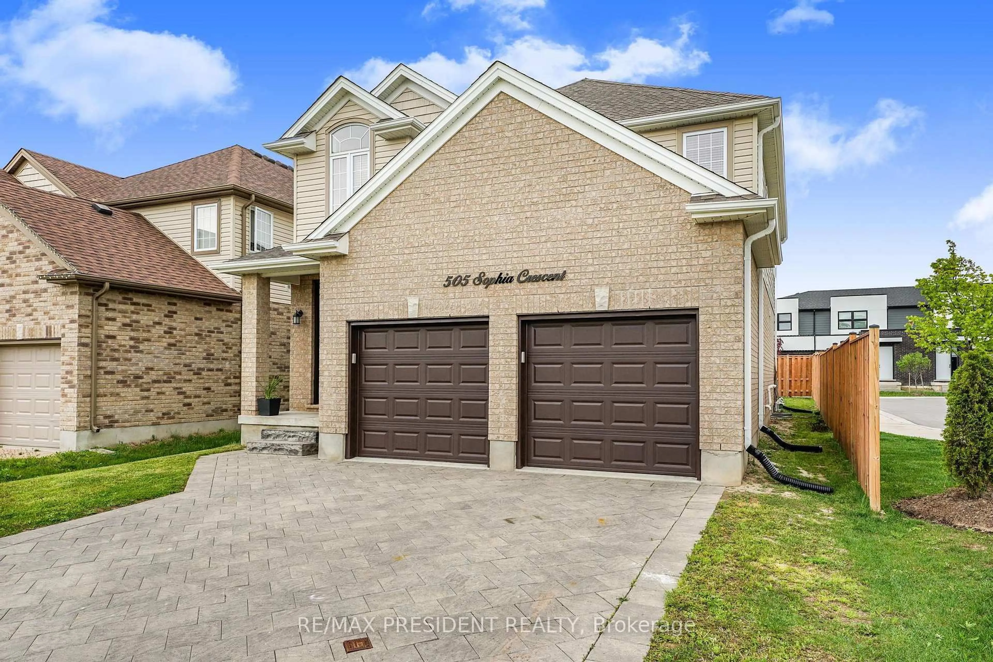 Home with brick exterior material, street for 505 Sophia Cres, London North Ontario N6H 5L4