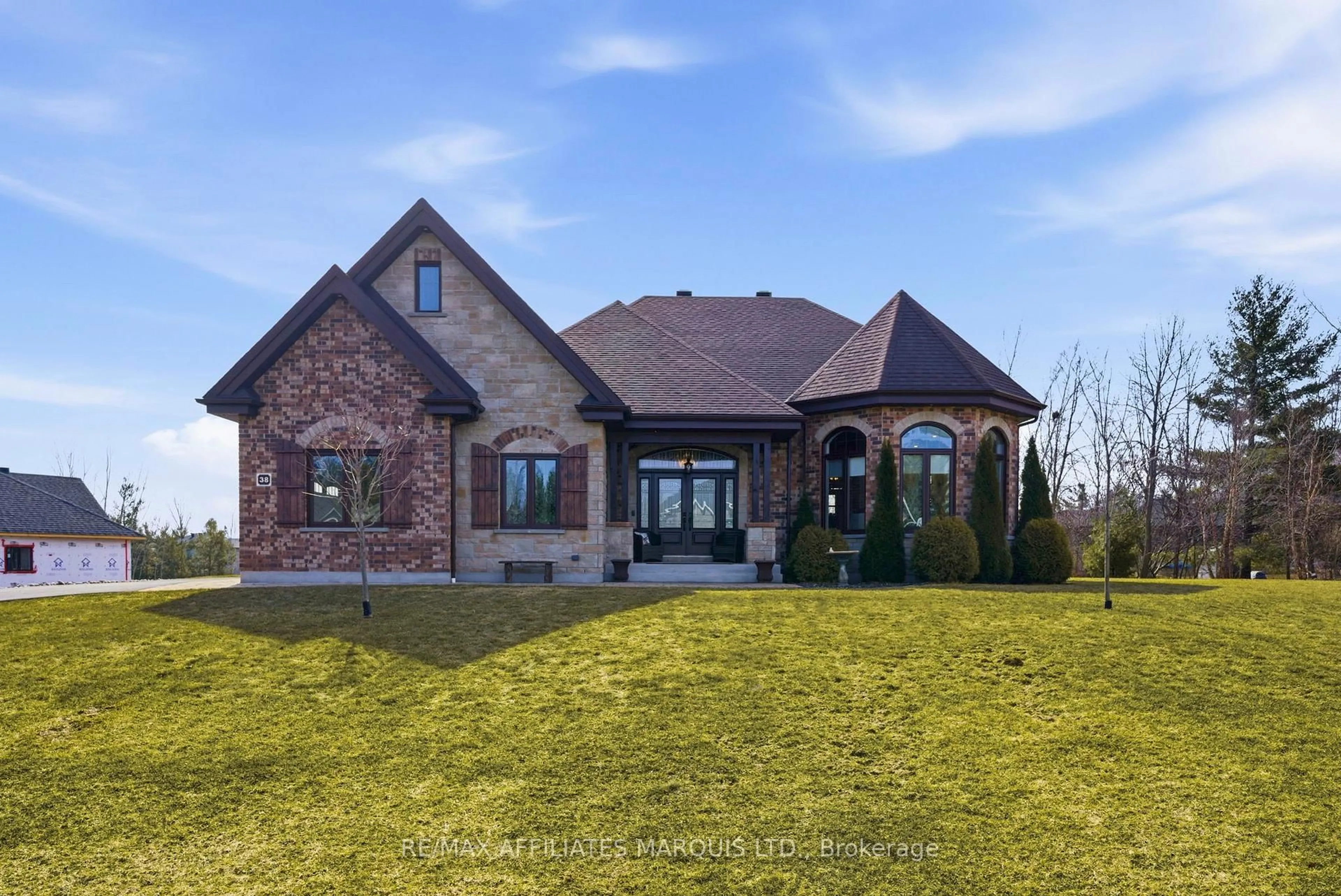 Home with brick exterior material, unknown for 38 Forest Hill Rd, South Stormont Ontario K0C 1P0