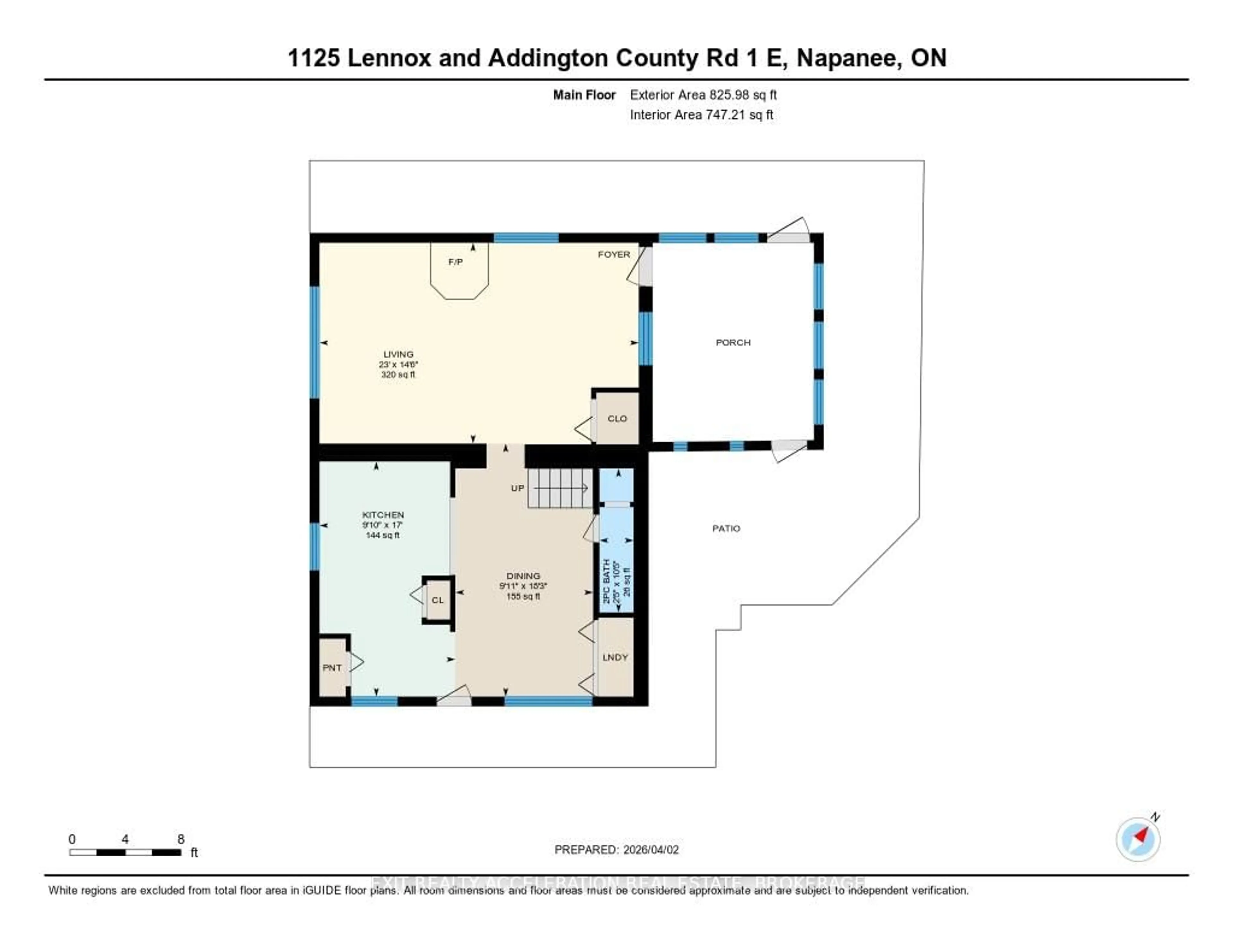 Floor plan for 1125 County Rd 1, Plantagenet Ontario K7R 3L2