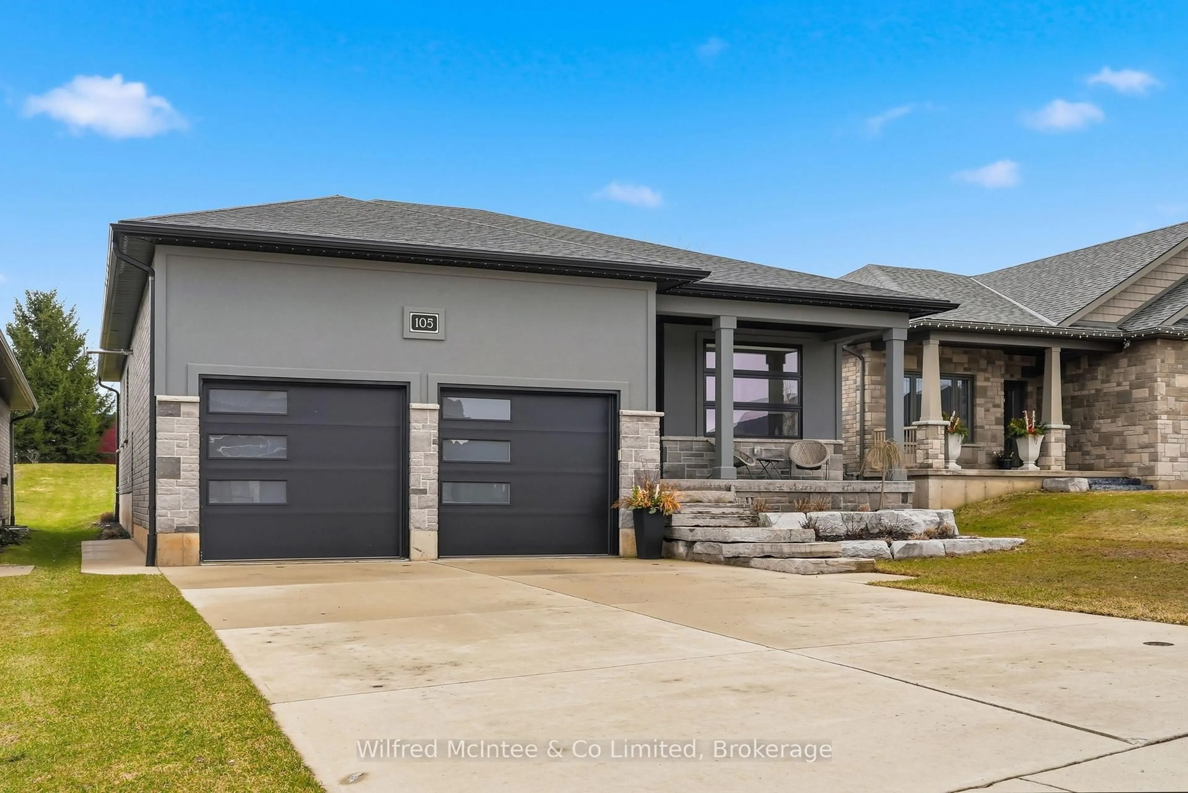 Home with brick exterior material, street for 105 Fourth St, Brockton Ontario N0G 2V0