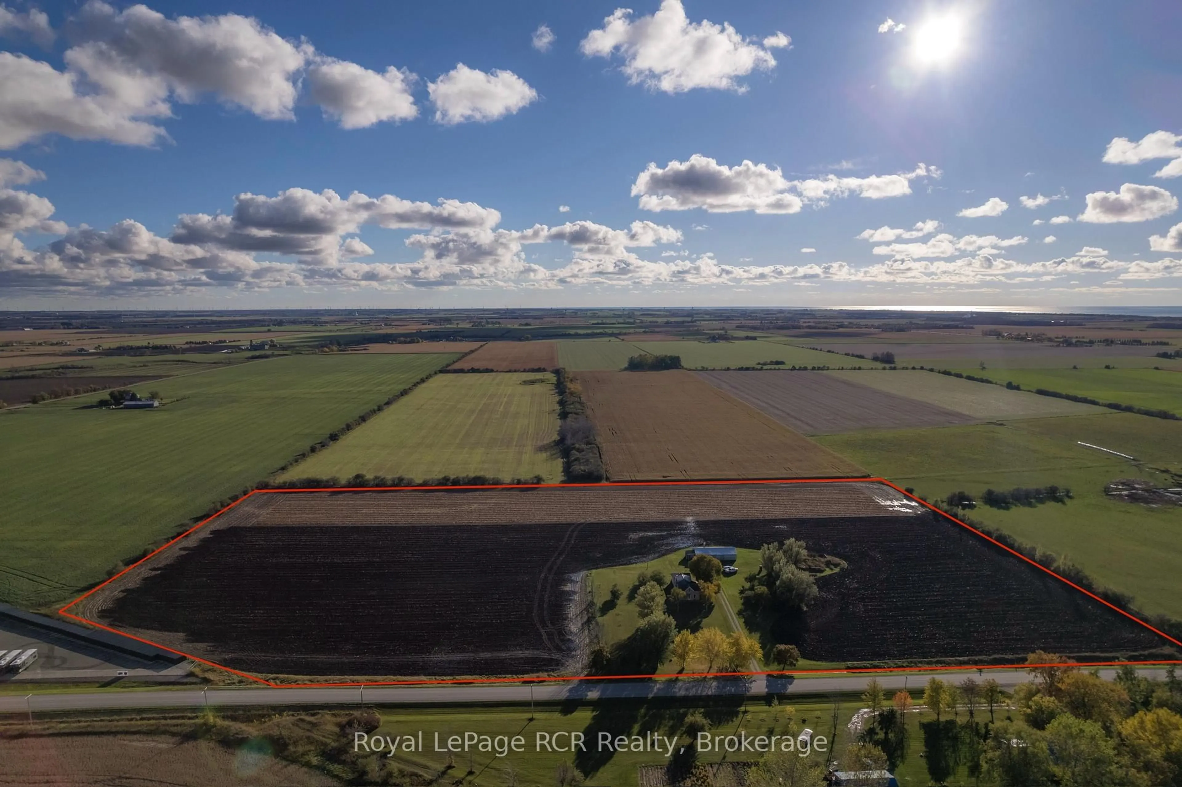 A pic from outside/outdoor area/front of a property/back of a property/a pic from drone, unknown for 2095 12 Concession, Huron-Kinloss Ontario N0G 2R0