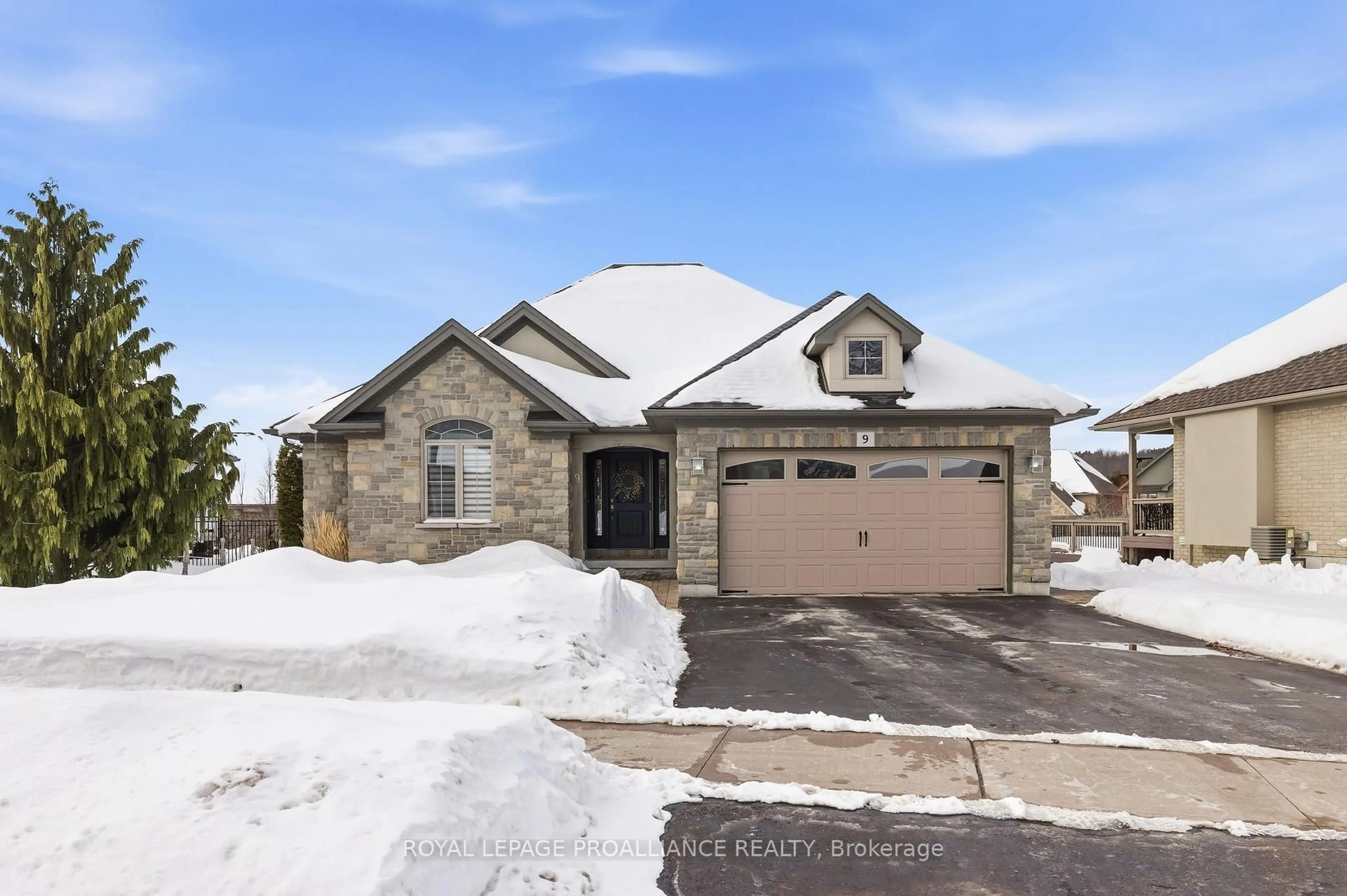 Home with brick exterior material, street for 9 Rosslyn Dr, Brighton Ontario K0K 1H0