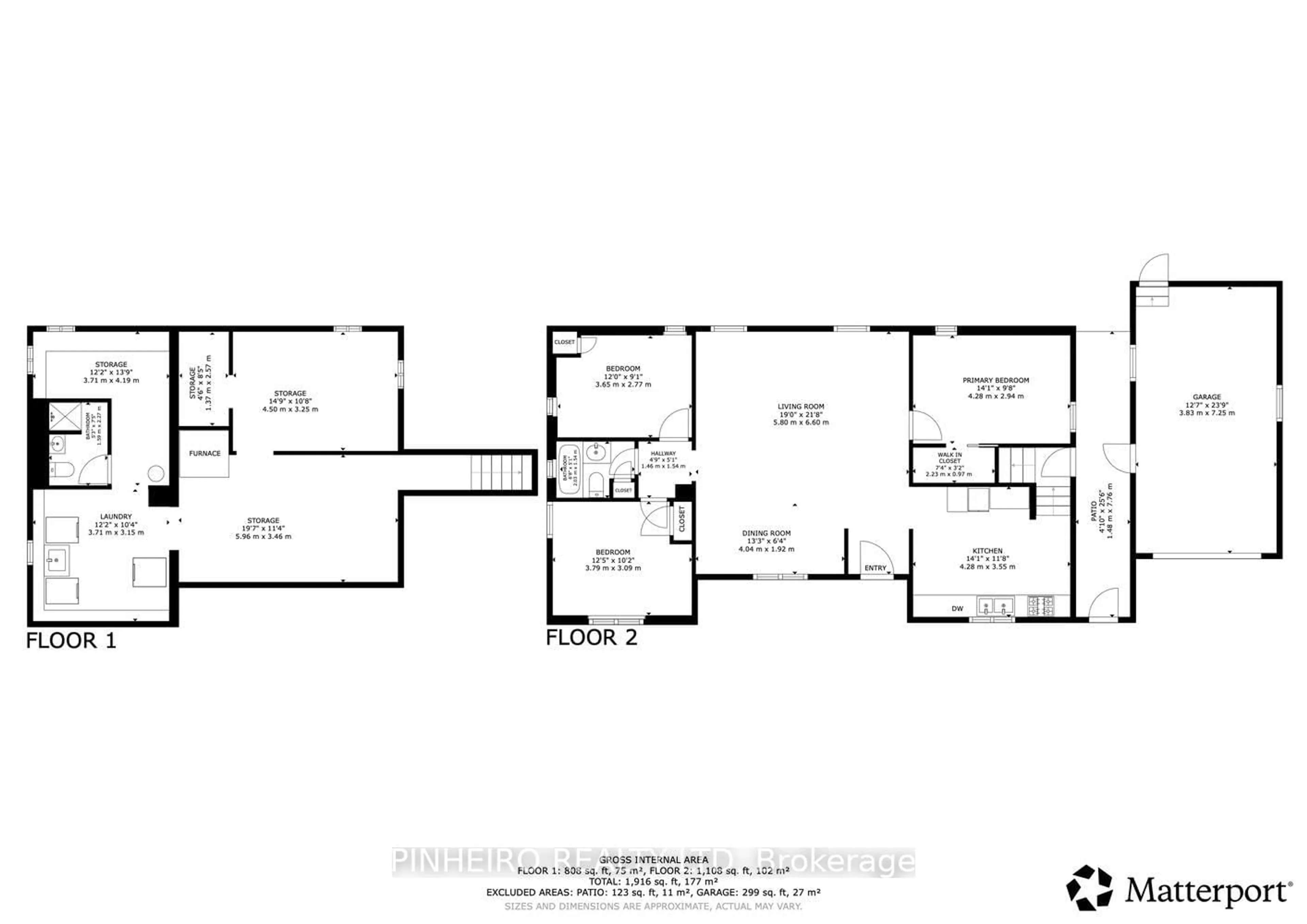 Floor plan for 275 Ridout St, West Elgin Ontario N0L 2C0