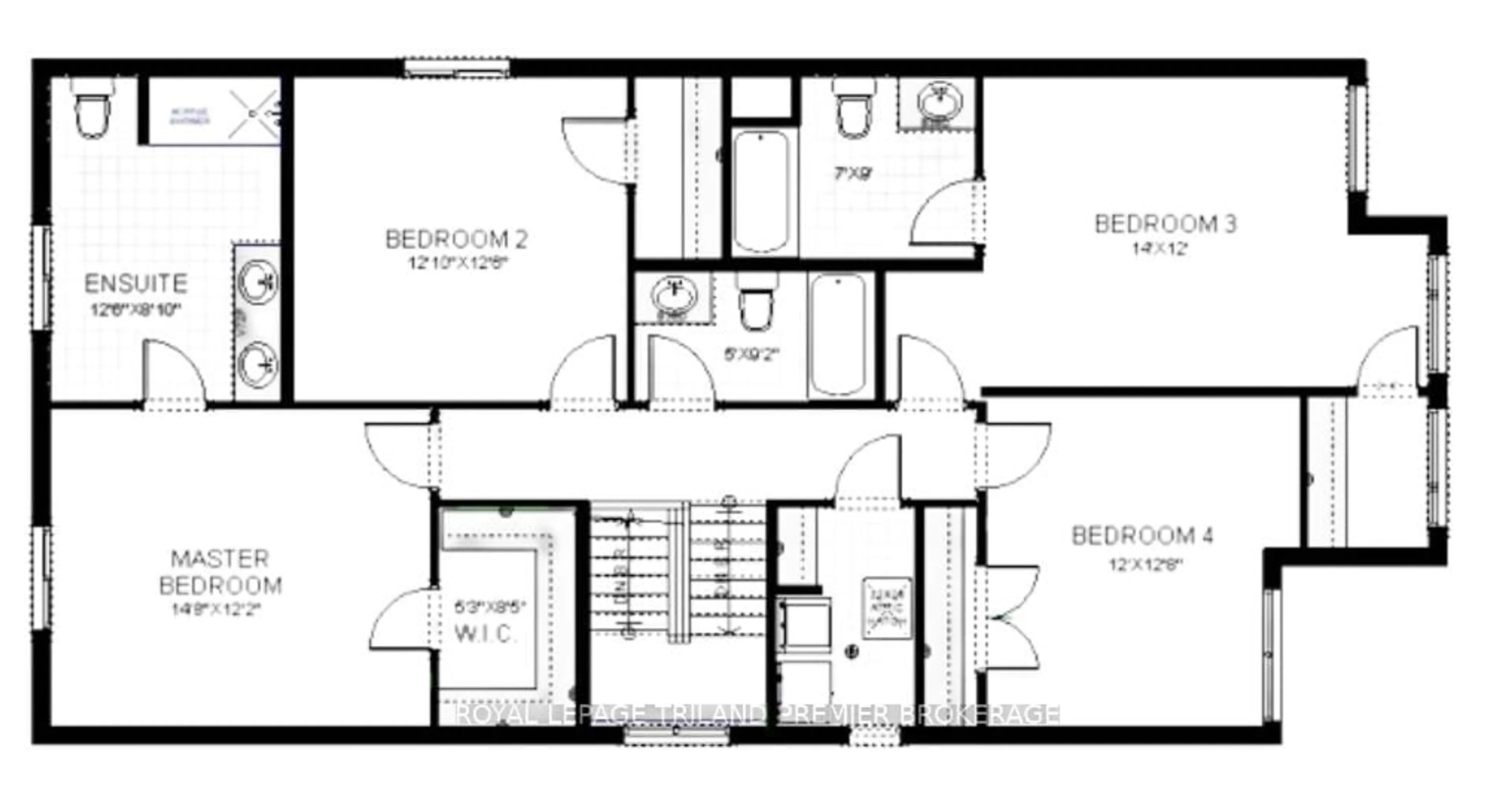 Floor plan for 2704 BOBOLINK Lane, London South Ontario N6M 0J9