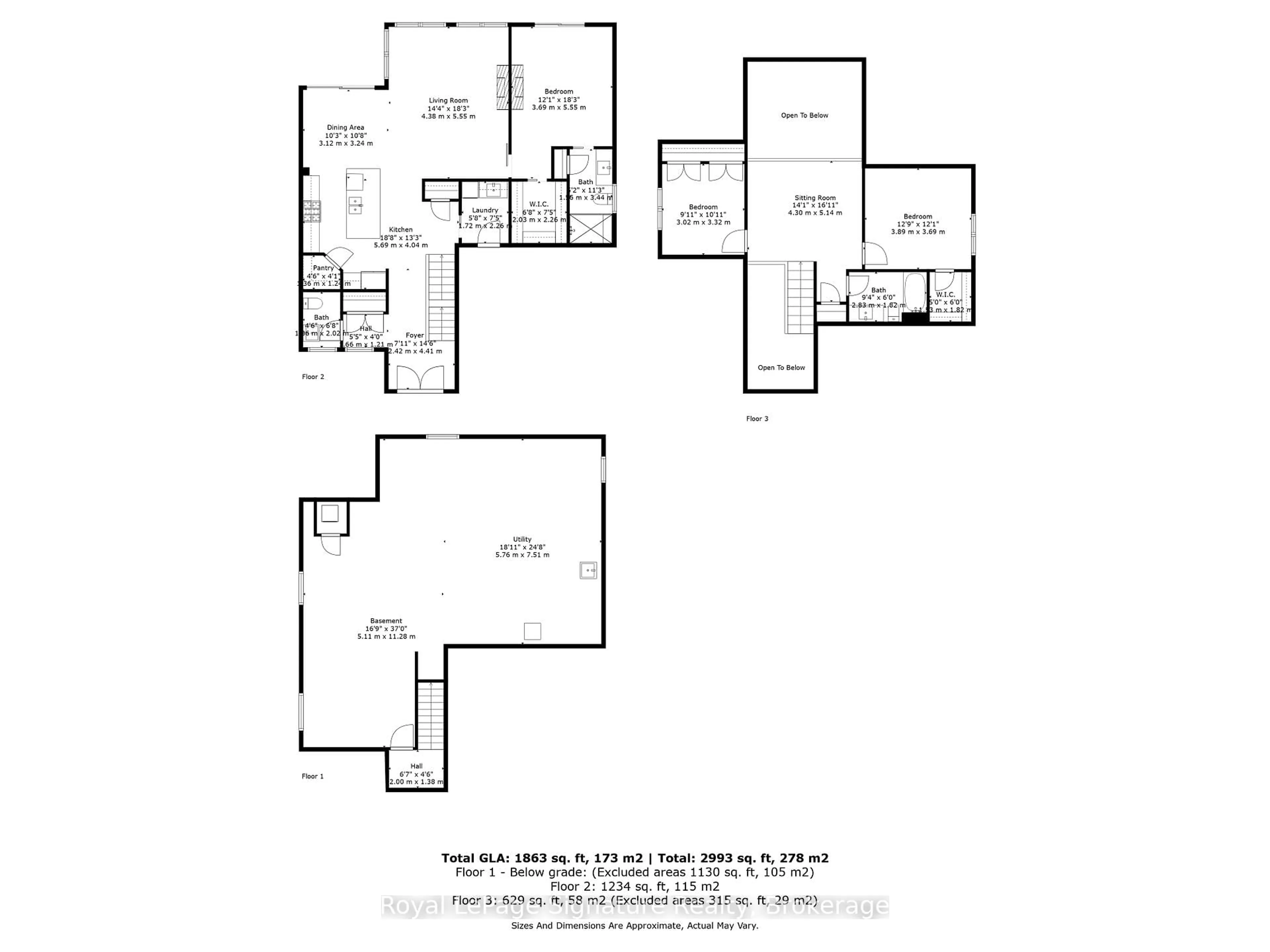 Floor plan for 104 CLIPPERS Lane, Blue Mountains Ontario N0H 2P0