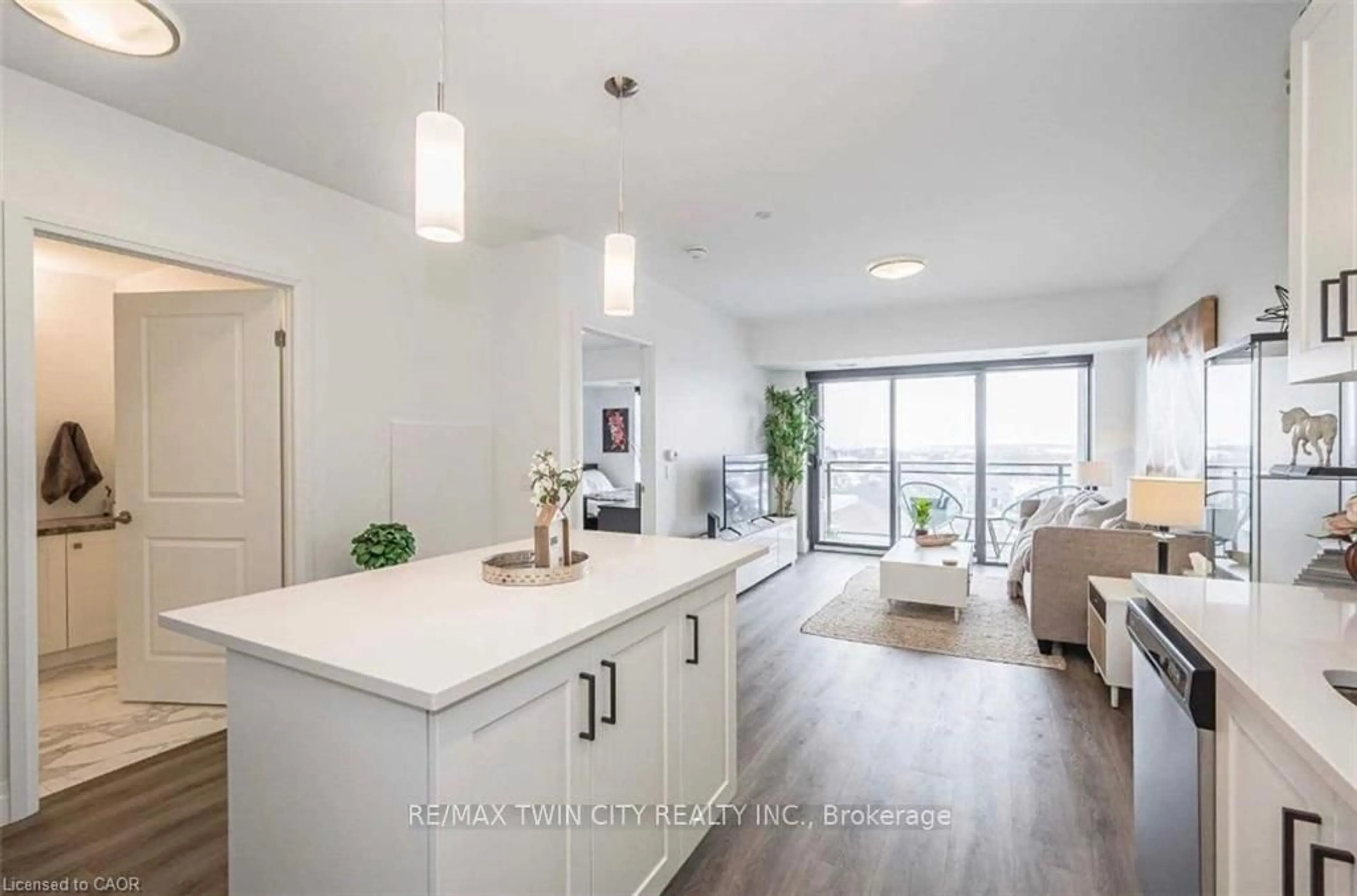 Open concept kitchen, unknown for 332 GOSLING Gdns #507, Guelph Ontario N1H 3A1