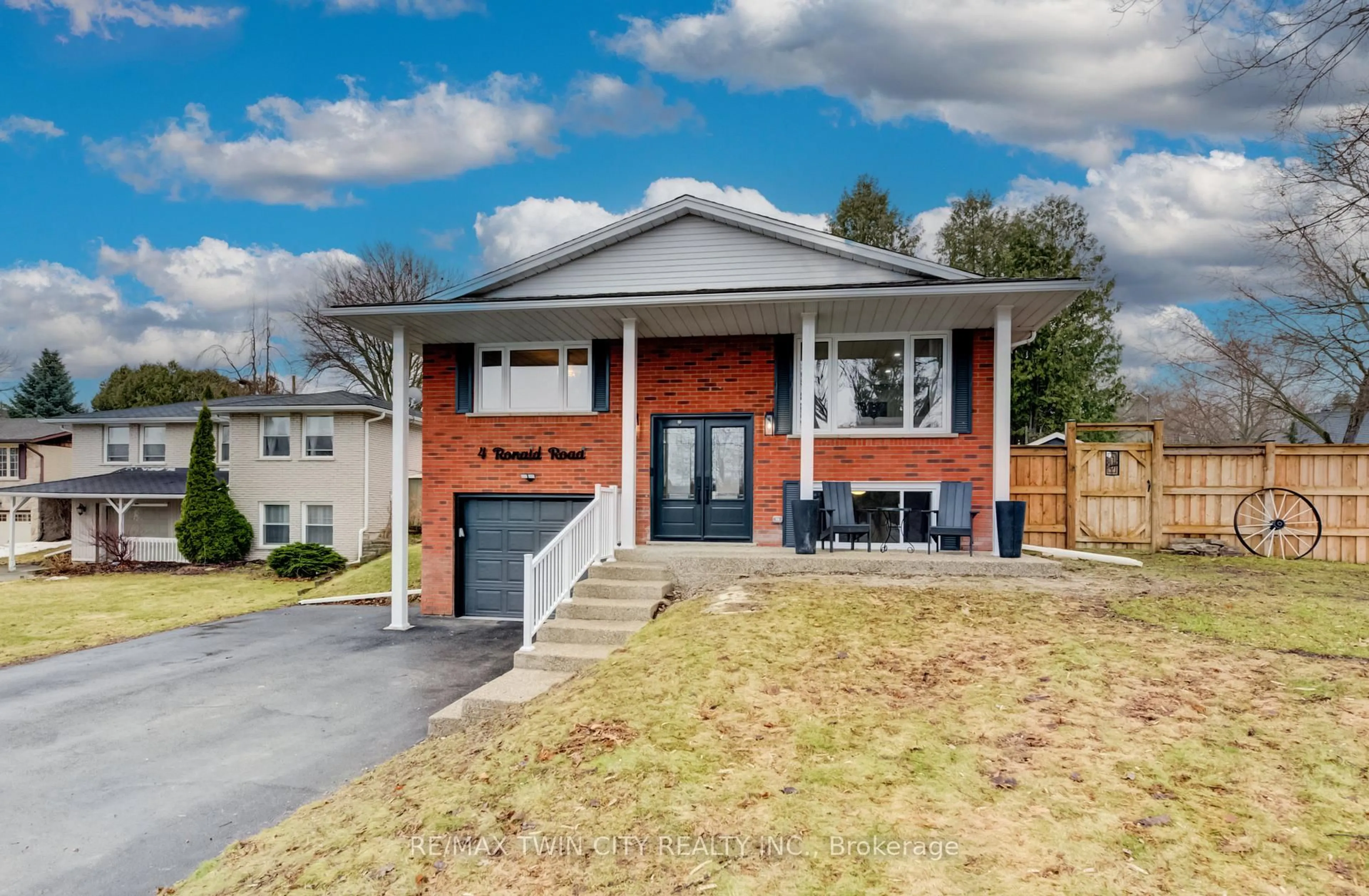 Home with brick exterior material, street for 4 Ronald Rd, Cambridge Ontario N1S 4N1