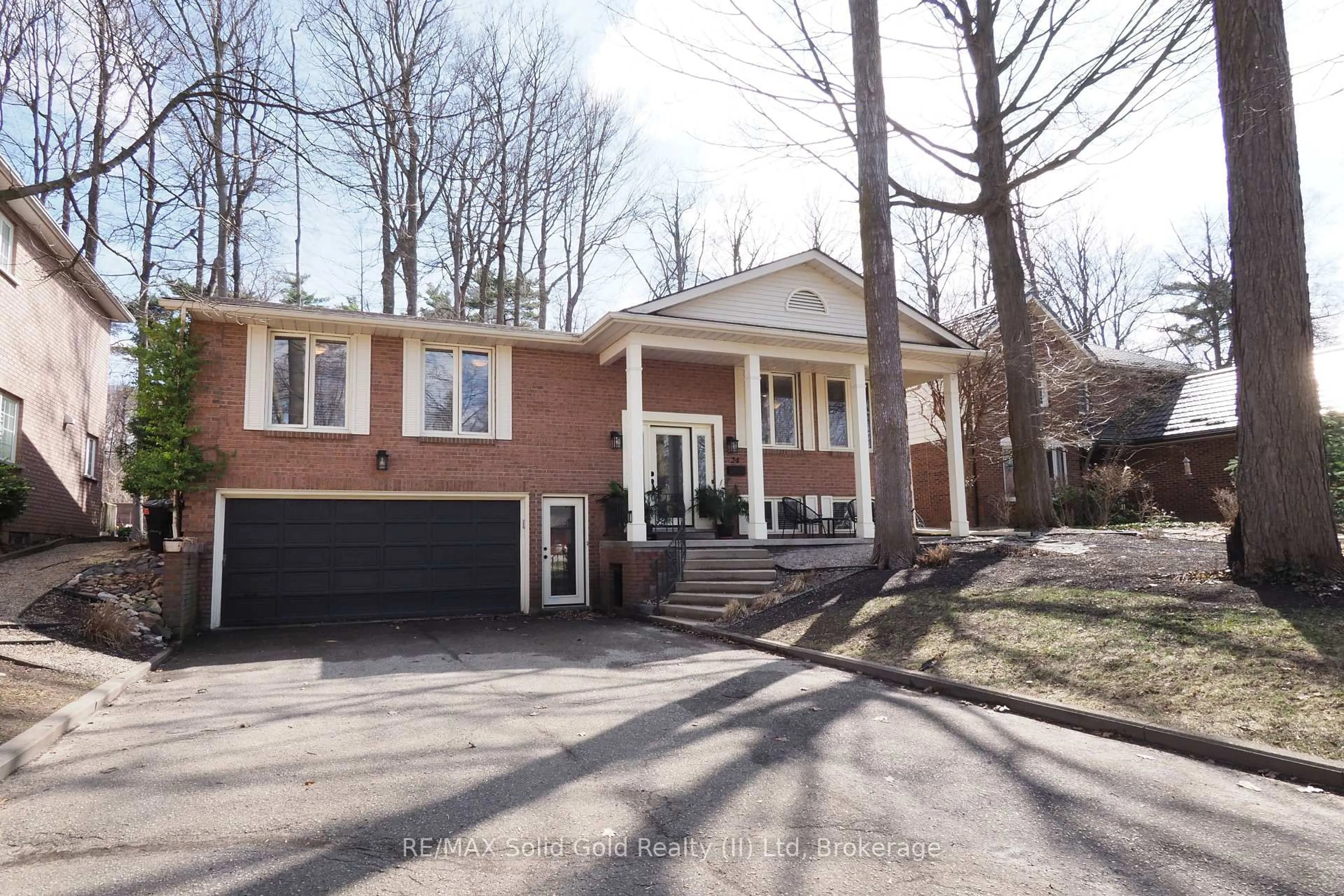 Home with brick exterior material, street for 24 Primrose Path, Kitchener Ontario N2E 2R2
