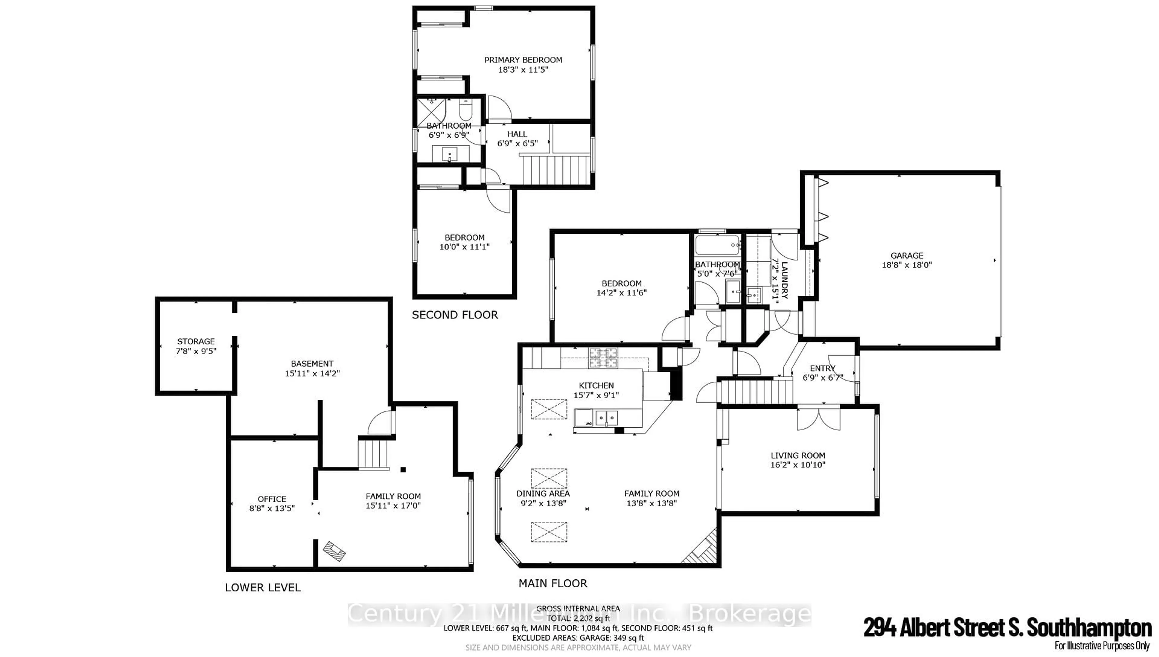 Floor plan for 294 Albert St, Saugeen Shores Ontario N0H 2L0