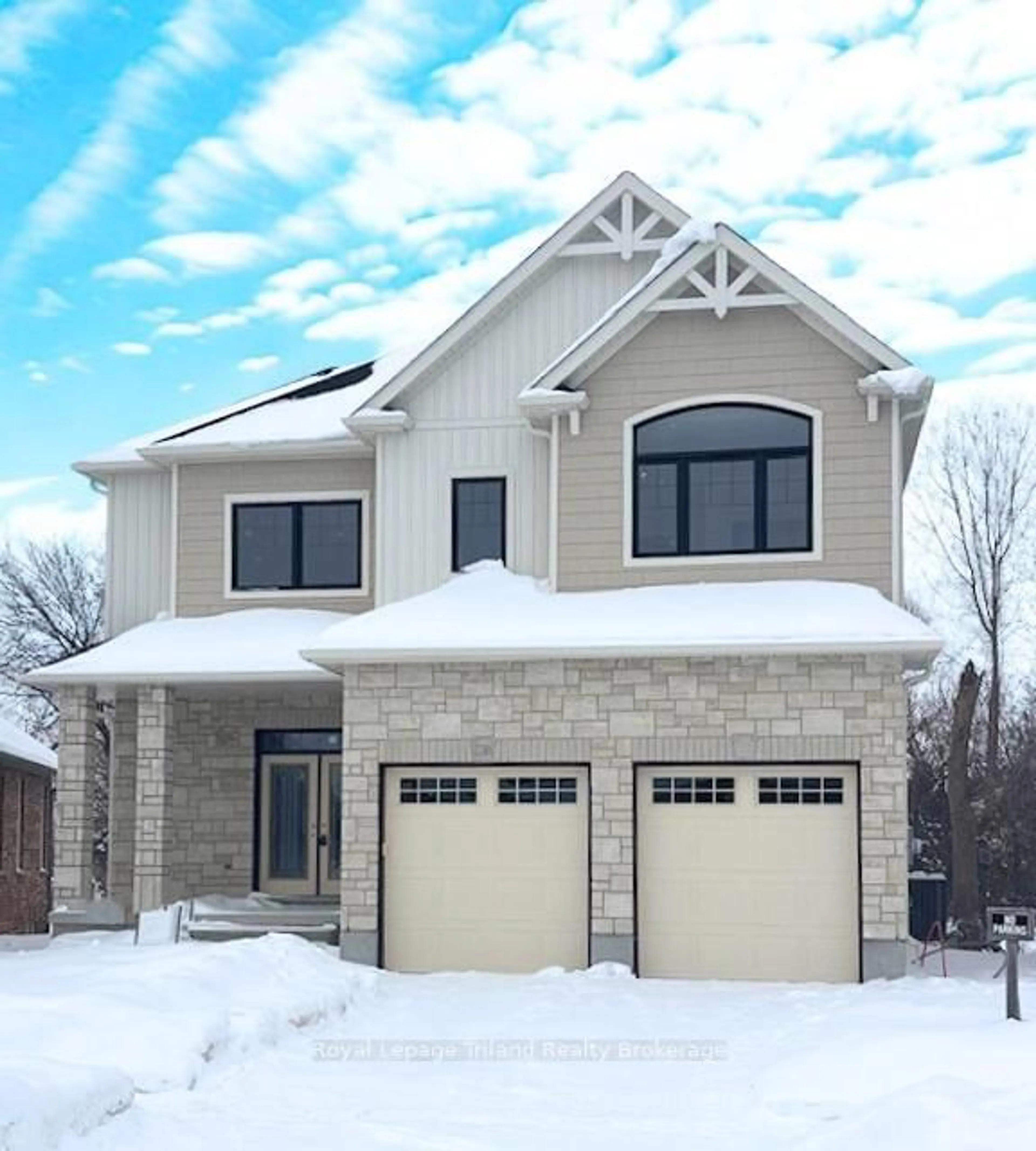 Home with brick exterior material, street for 1248 Caen Ave, Woodstock Ontario N4T 0J4