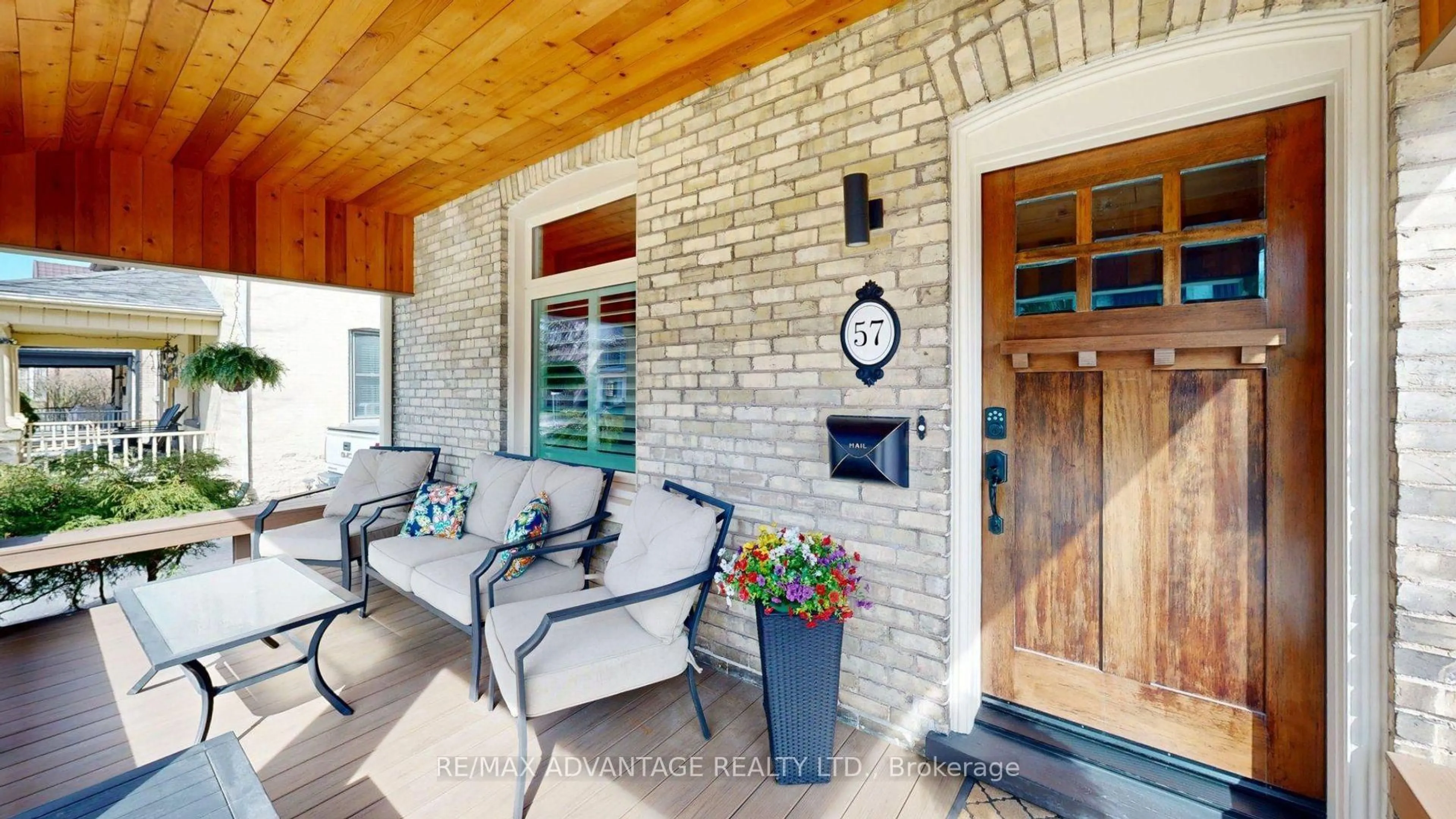 Home with brick exterior material, street for 57 Queen St, St. Thomas Ontario N5R 3J4