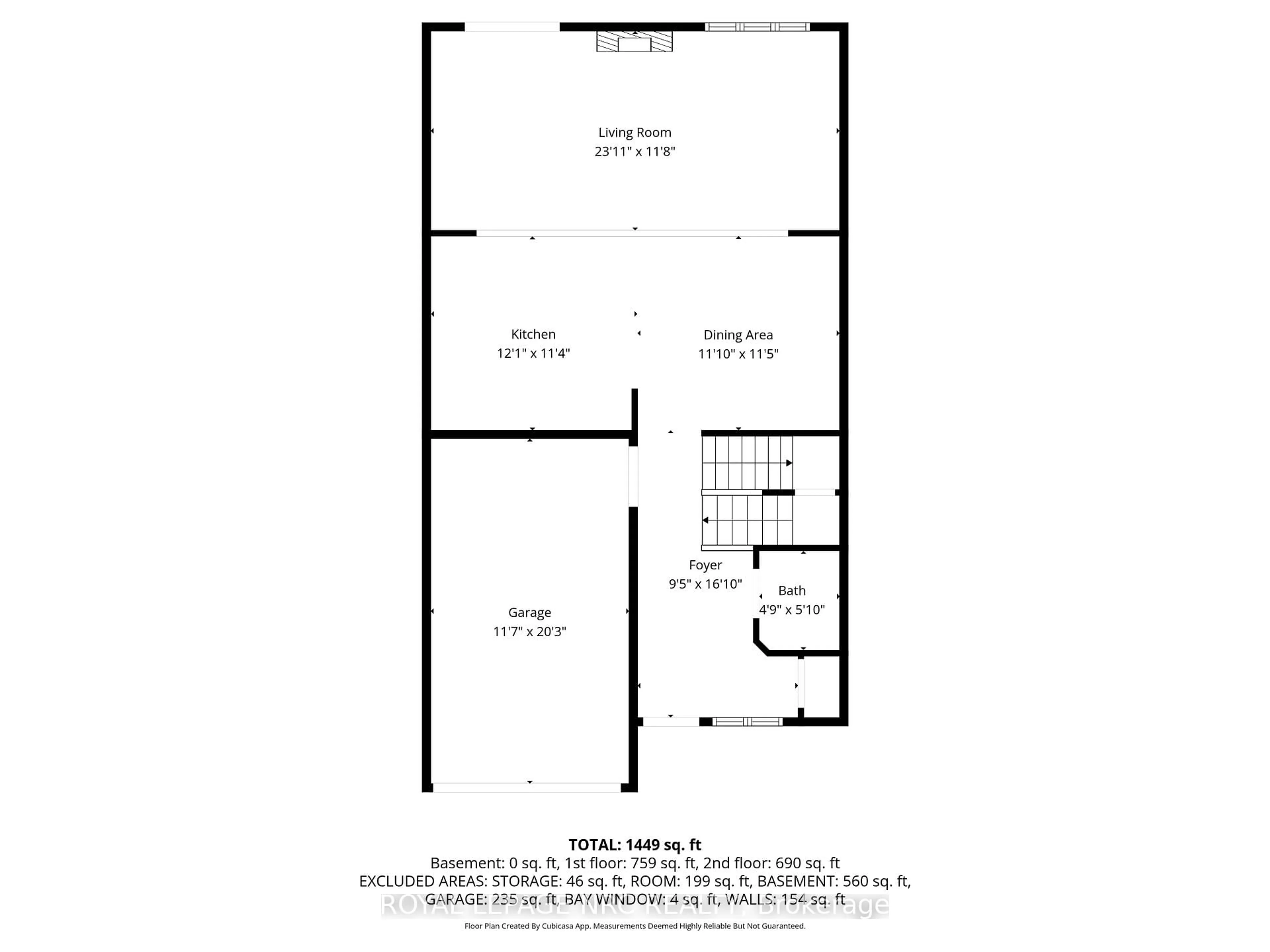 Floor plan for 1398 Pelham St #20, Pelham Ontario L0S 1E7