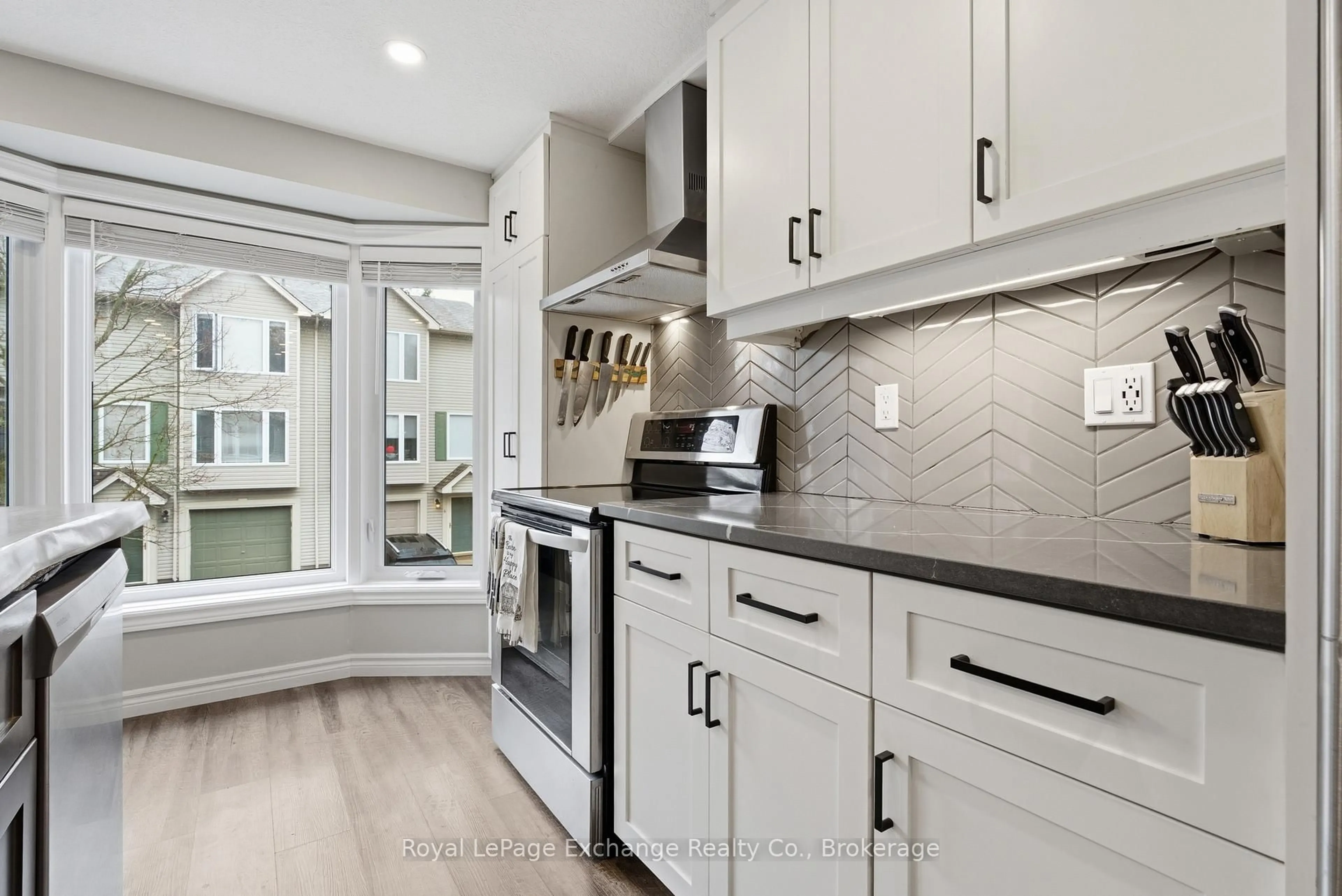 Contemporary kitchen, ceramic/tile floor for 320 Alma St #13, Guelph/Eramosa Ontario N0B 2K0