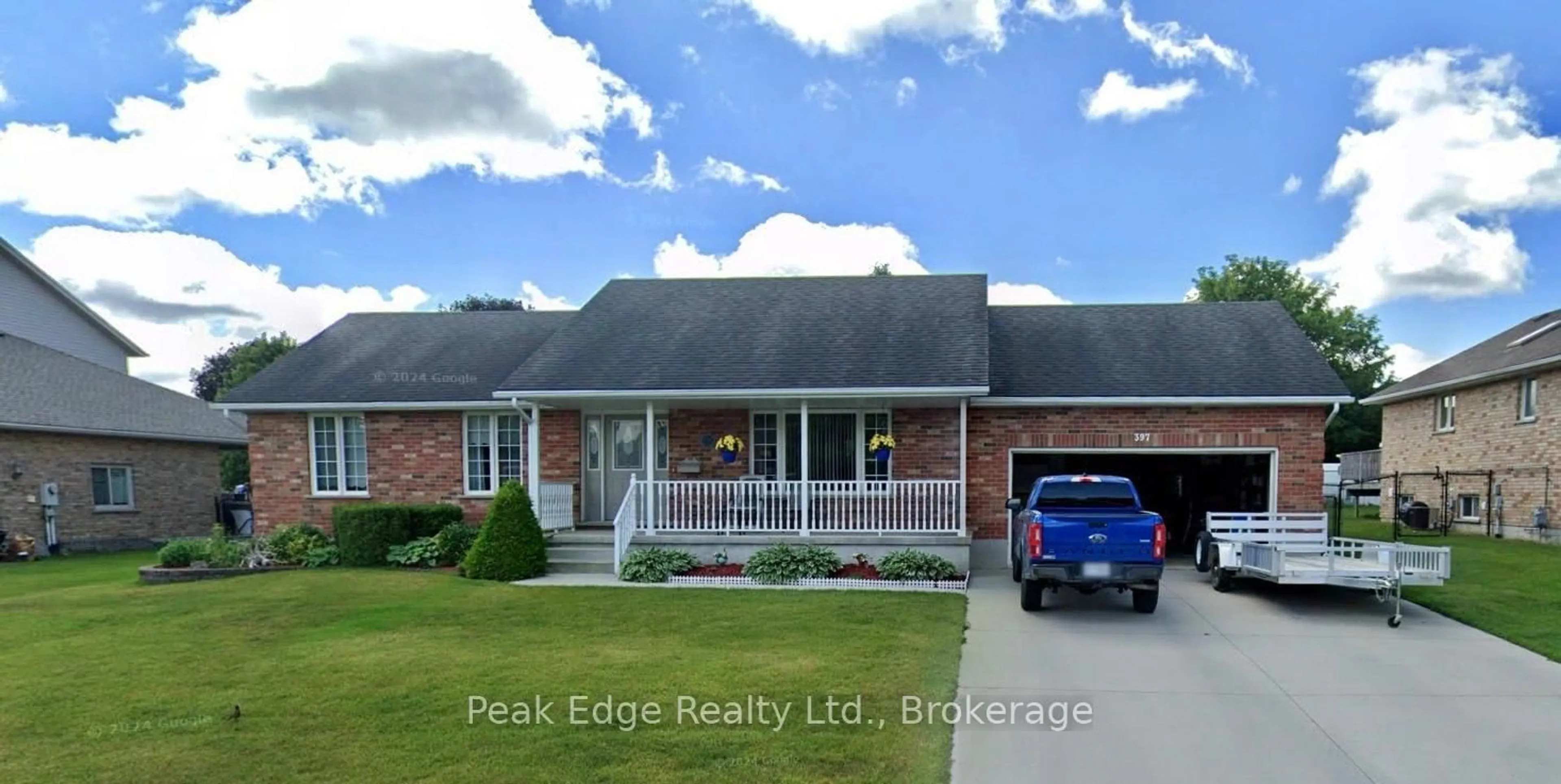 Home with brick exterior material, unknown for 397 1st St, Hanover Ontario N4N 3T8