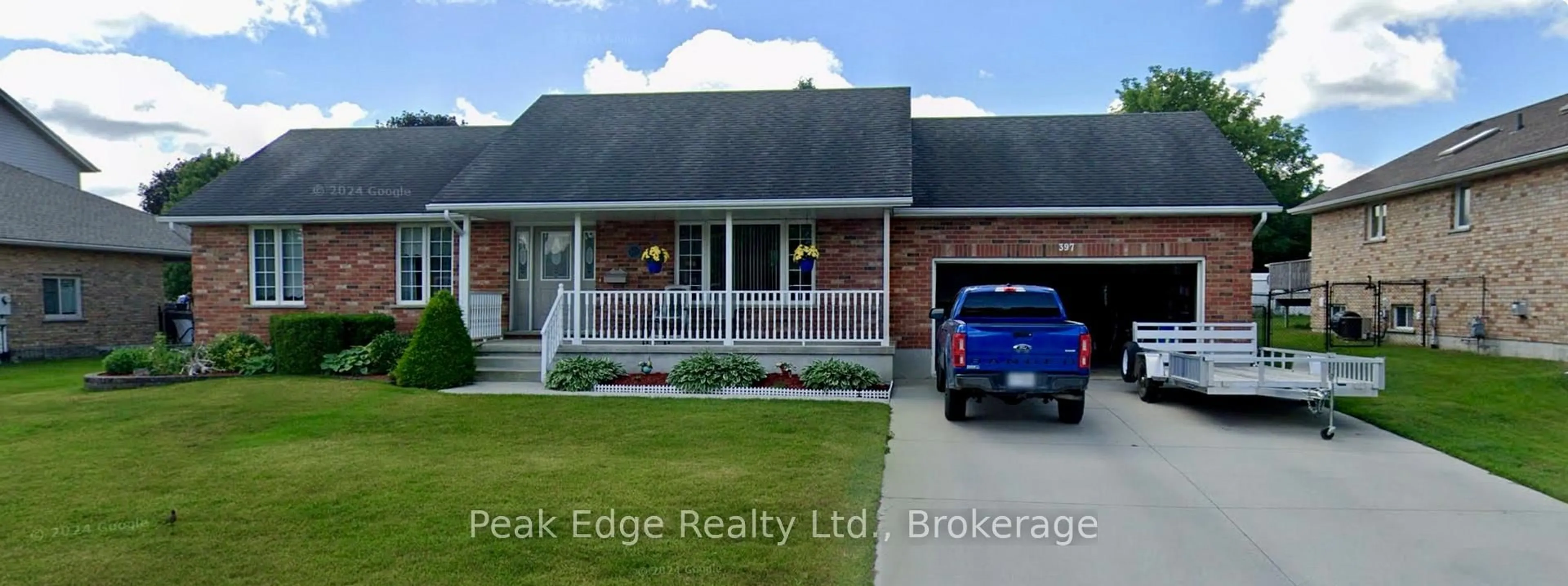 Home with brick exterior material, water/lake/river/ocean view for 397 1st St, Hanover Ontario N4N 3T8