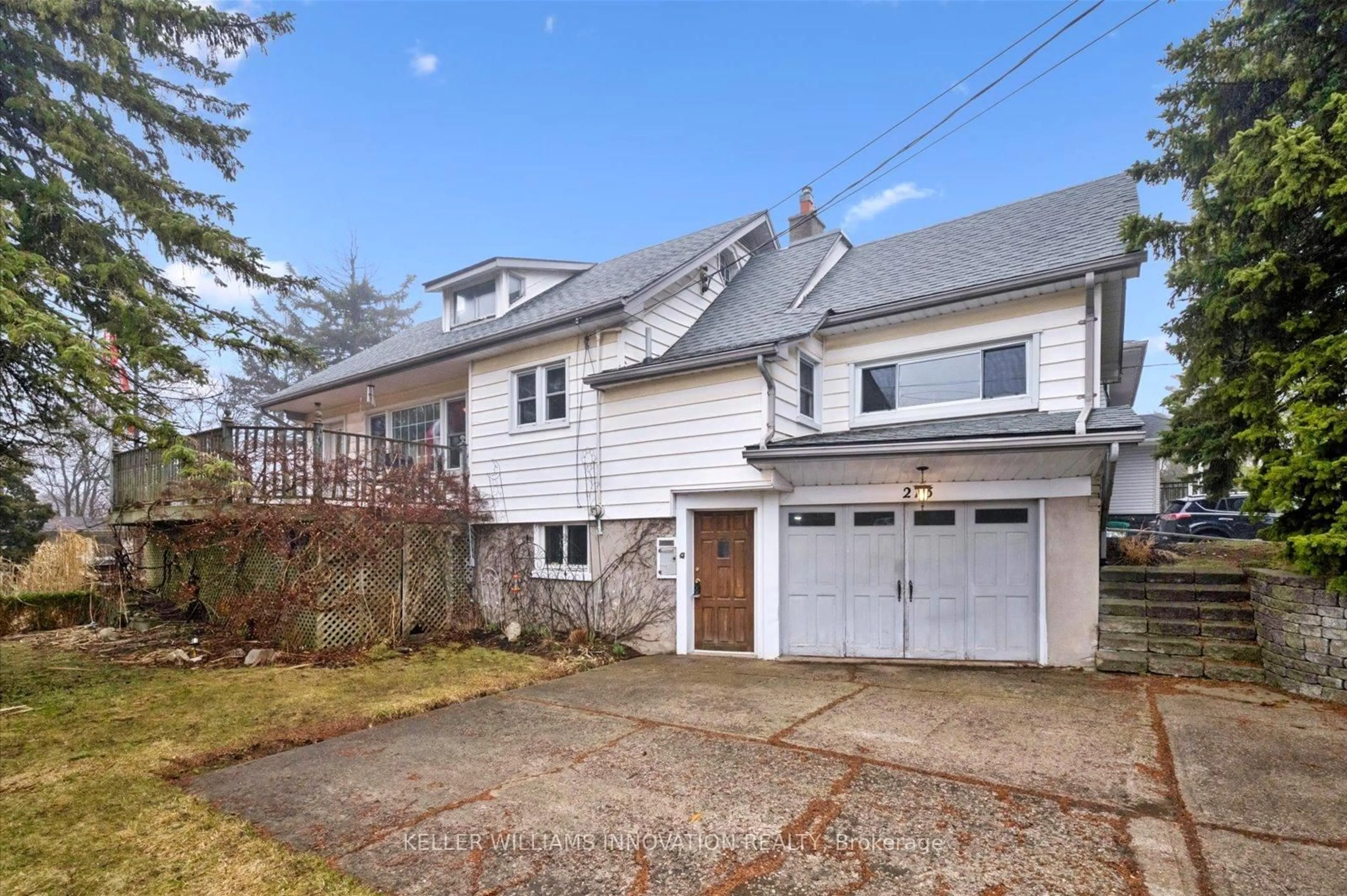 A pic from outside/outdoor area/front of a property/back of a property/a pic from drone, street for 273 Thaler Ave, Kitchener Ontario N2A 1R7