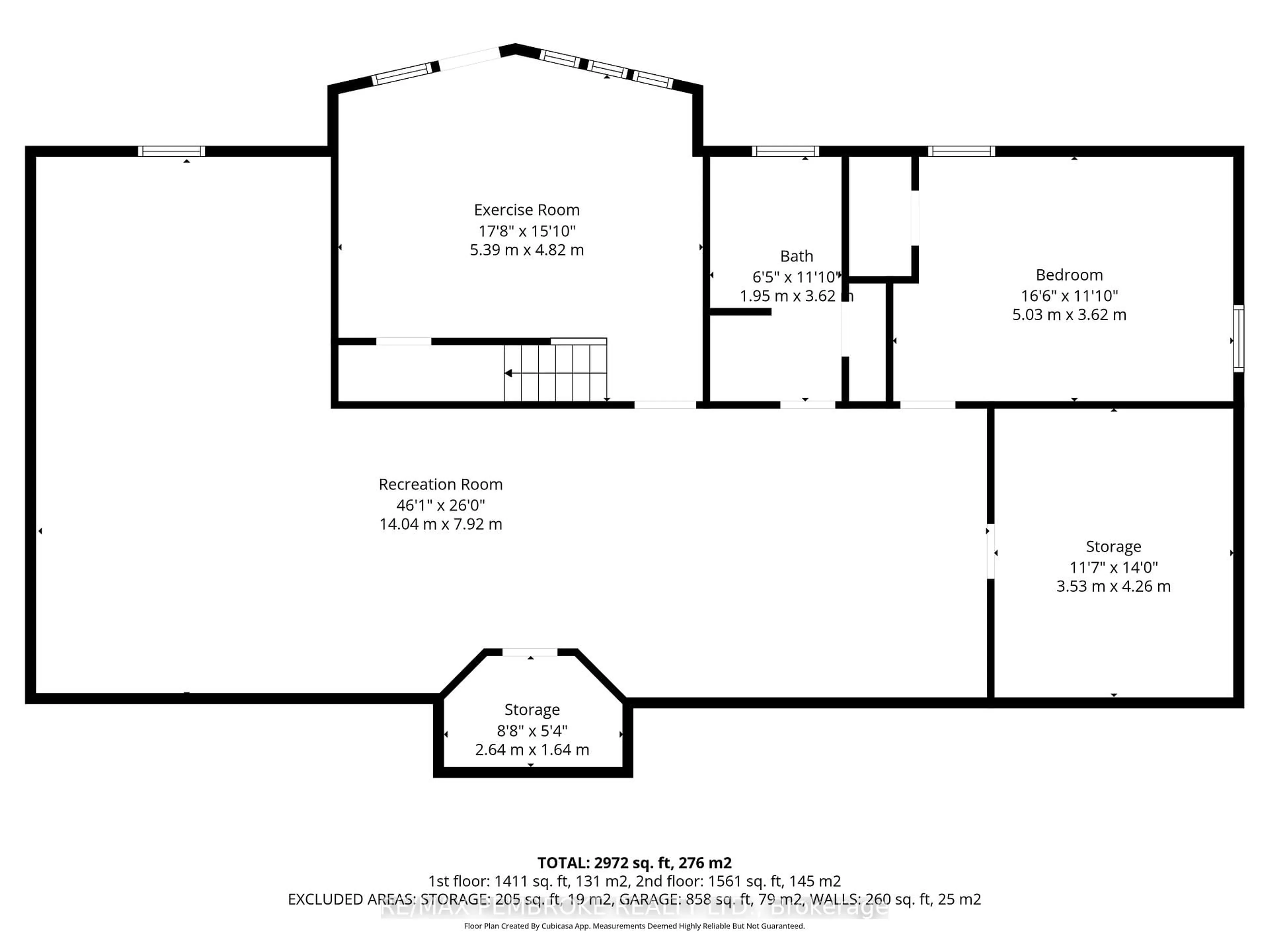 Floor plan for 56 Robertson Dr, Beachburg Ontario K0J 1C0