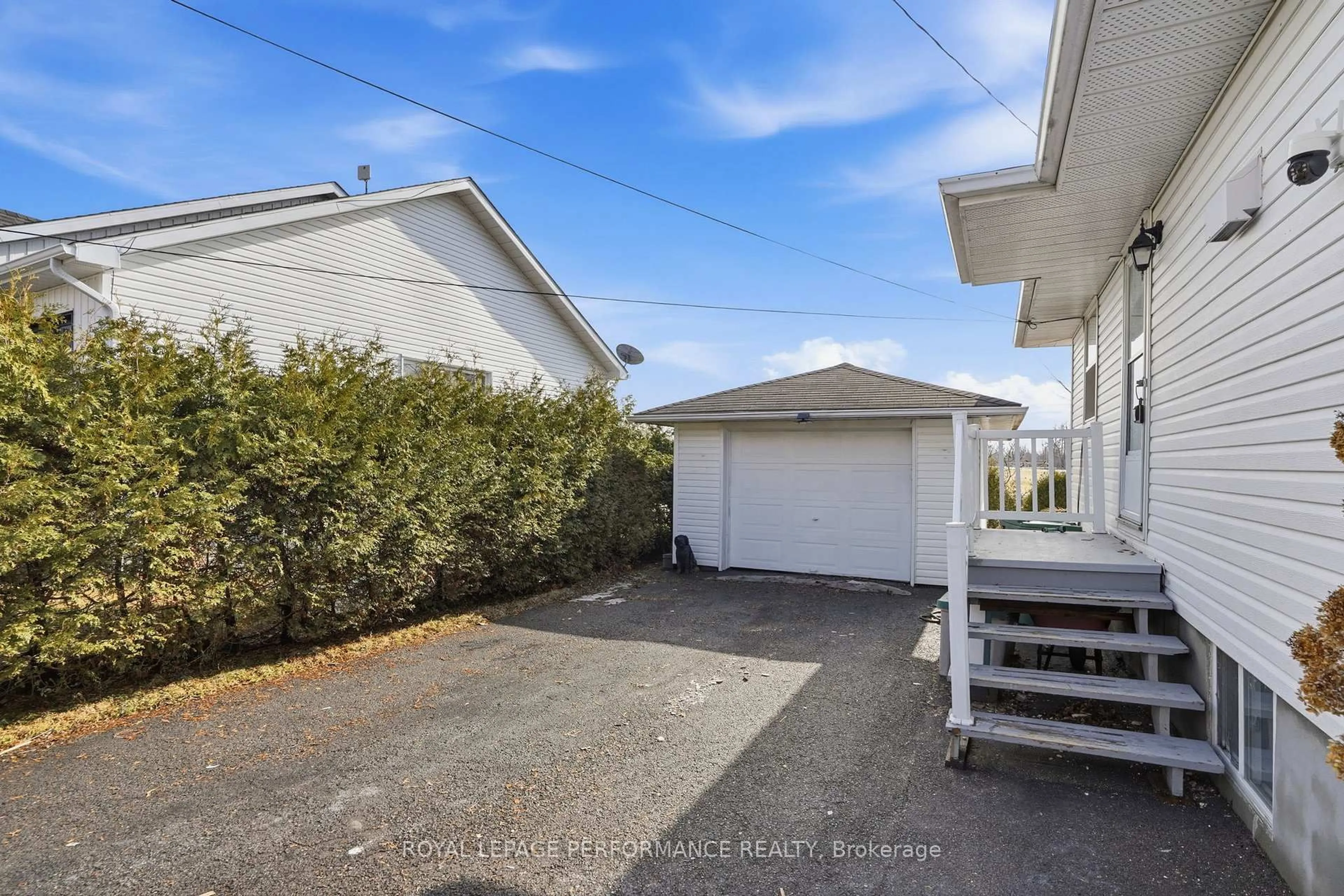 A pic from outside/outdoor area/front of a property/back of a property/a pic from drone, street for 108 John St, Champlain Ontario K0B 1K0