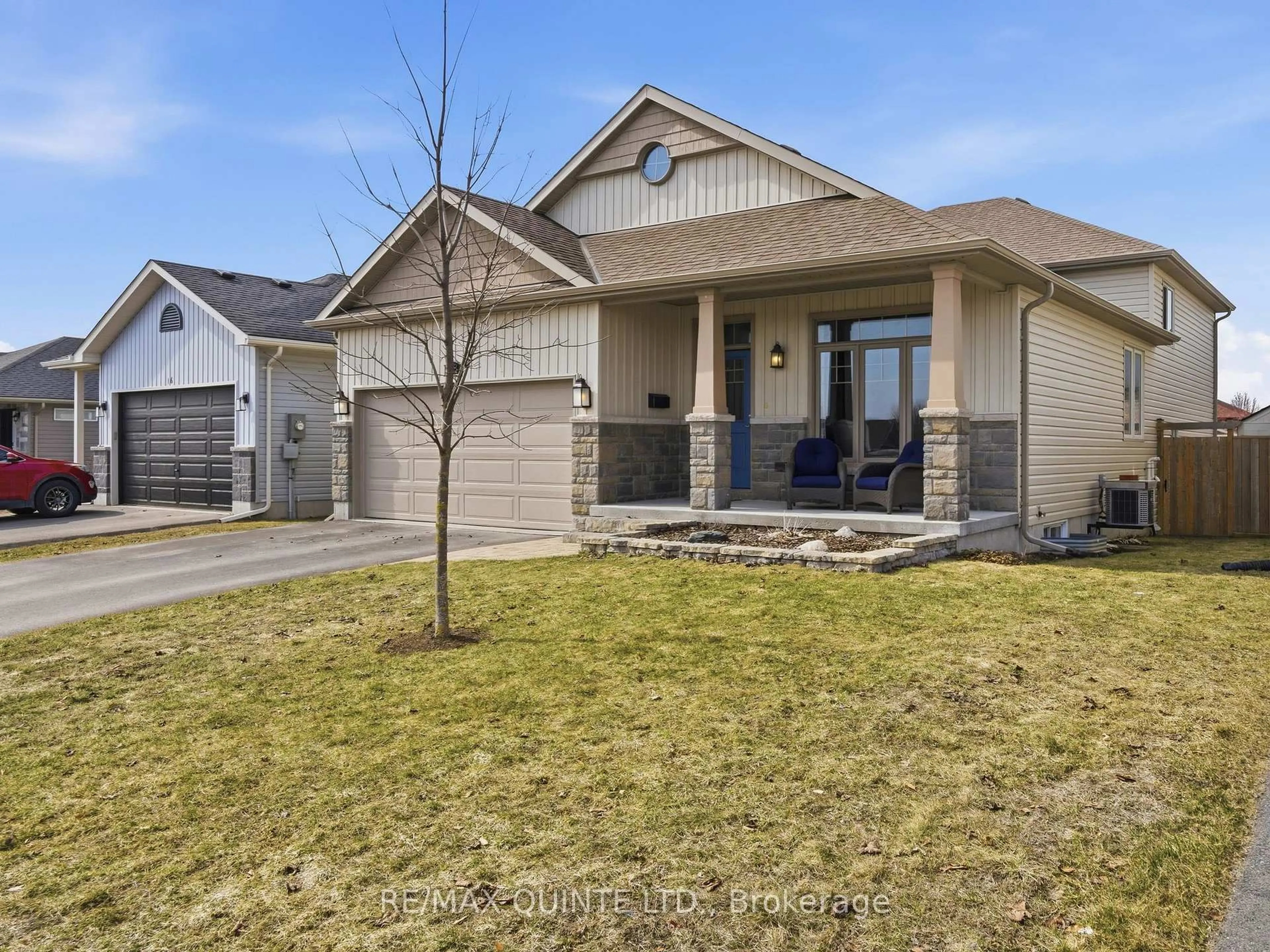 Home with brick exterior material, street for 18 Deacon Pl, Belleville Ontario K8P 0E9