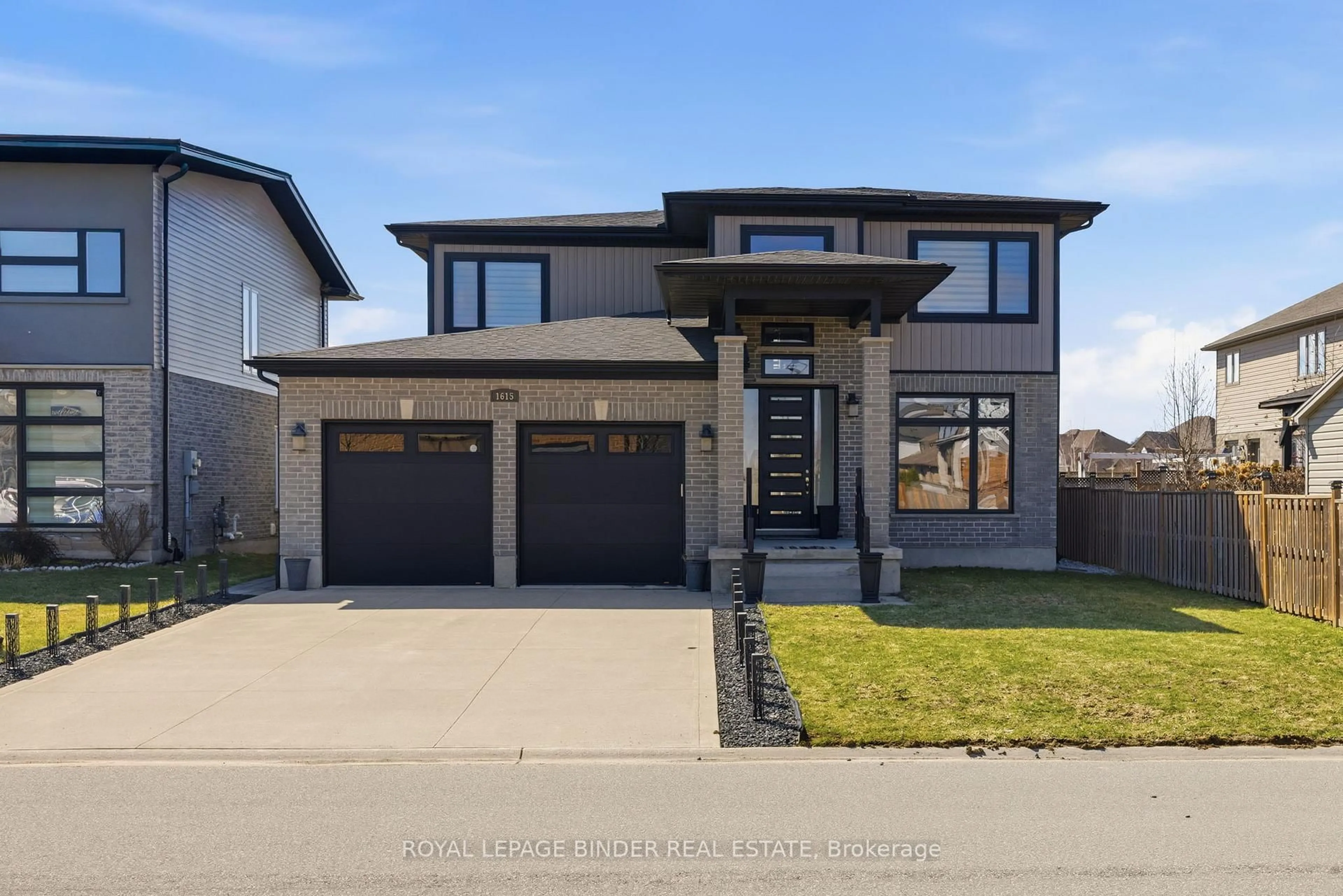 Home with brick exterior material, street for 1615 SANDRIDGE Lane, London North Ontario N5X 0G5