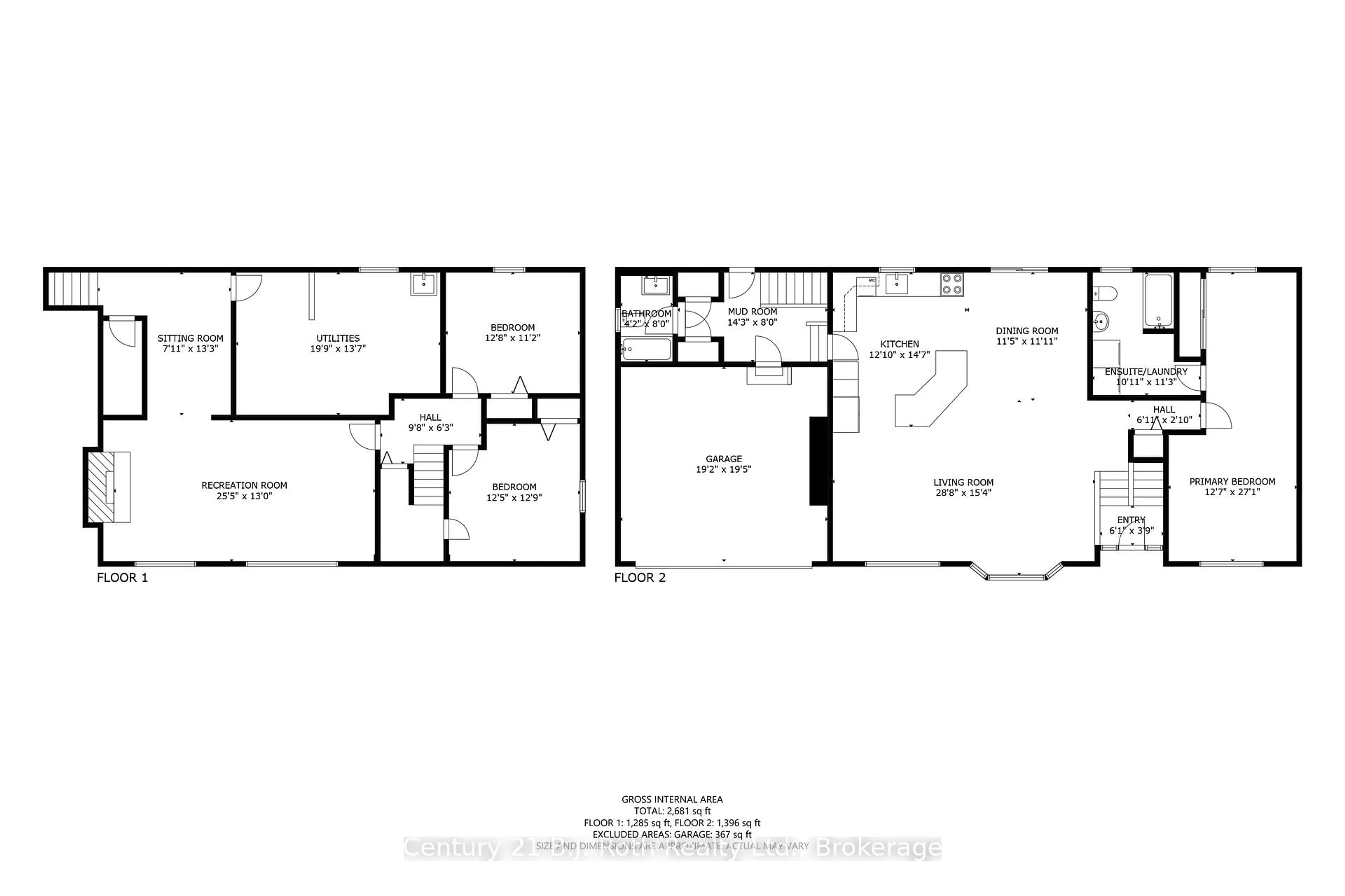 Floor plan for 21388 GREY RD 16, Chatsworth Ontario N0H 2N0
