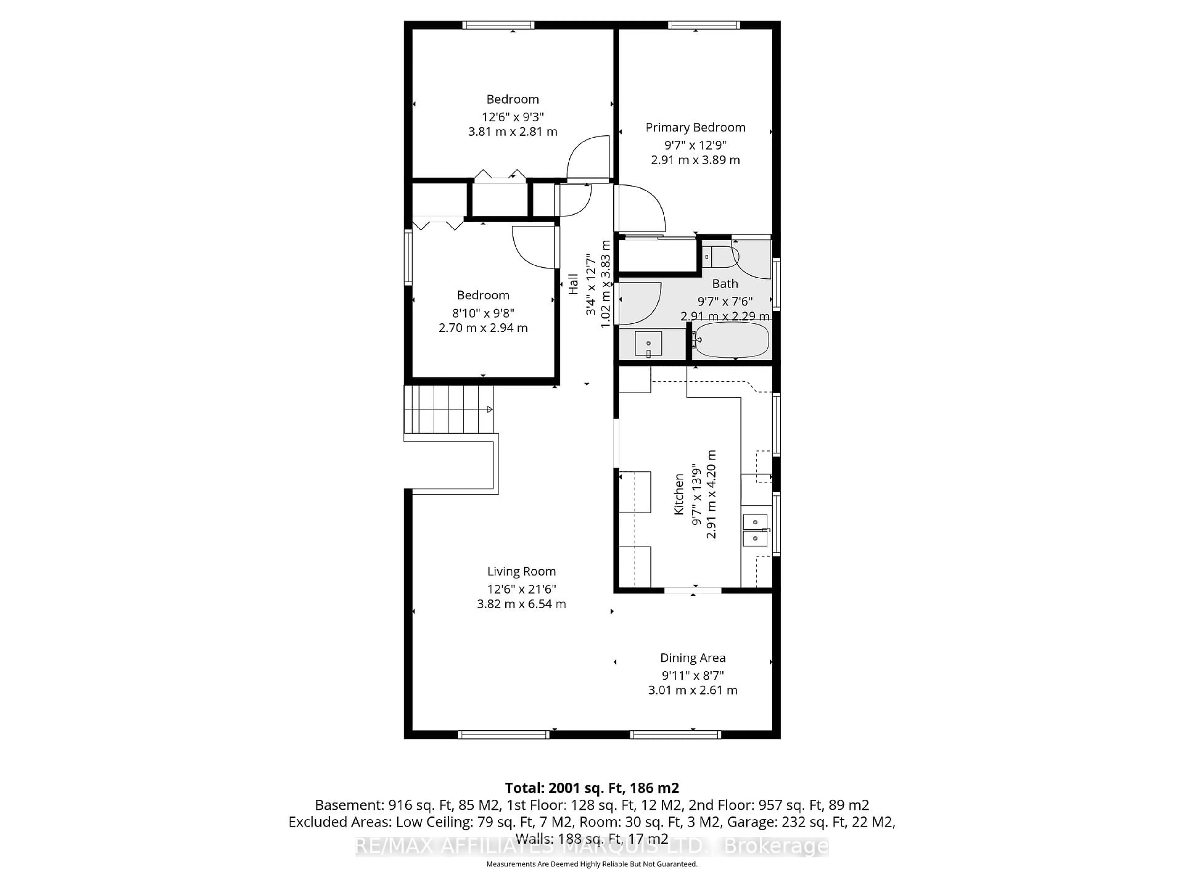 Floor plan for 681 Champlain Dr, Cornwall Ontario K6H 6P4