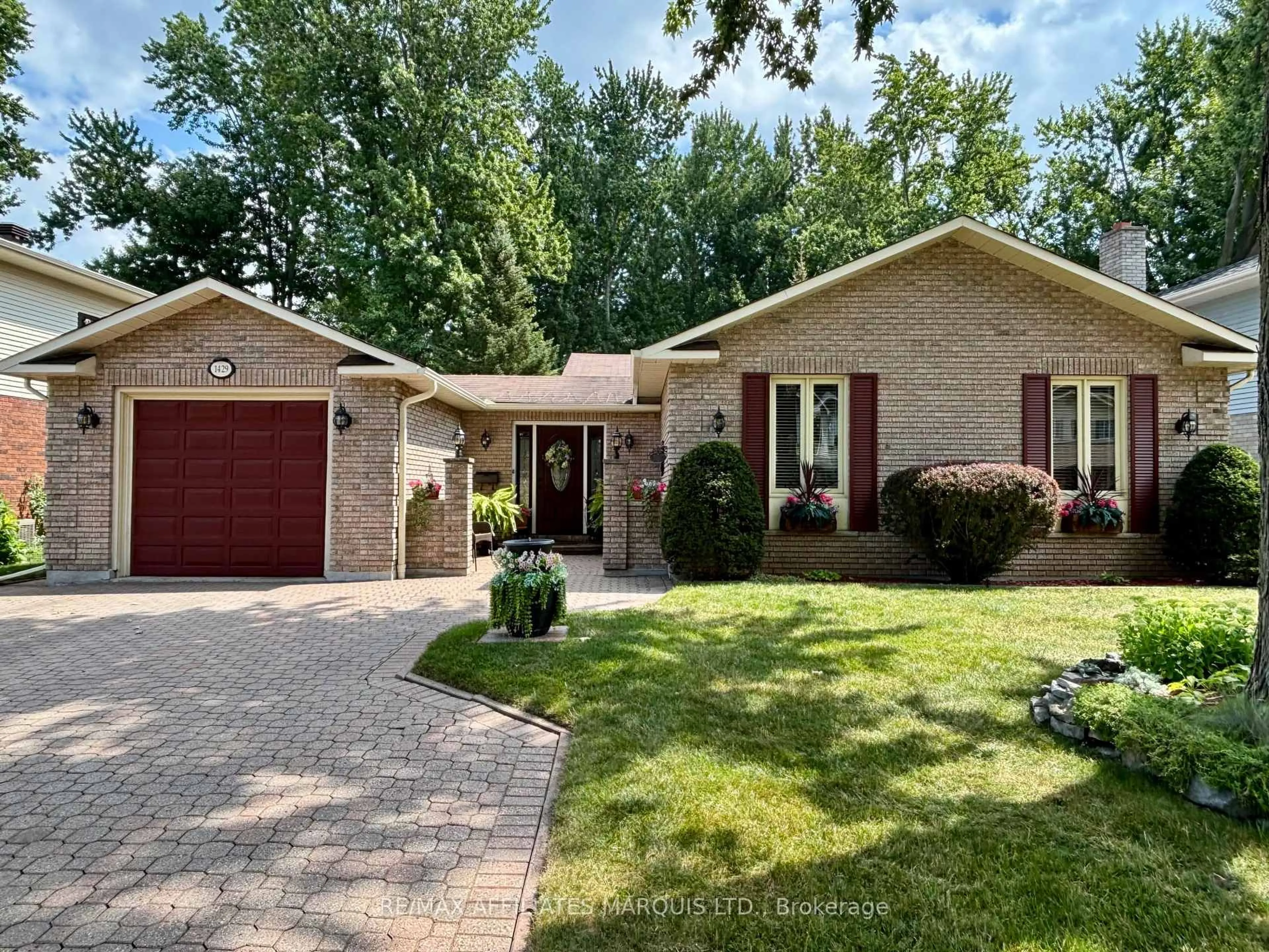 Home with brick exterior material, street for 1429 Holy Cross Blvd, Cornwall Ontario K6H 6Z5