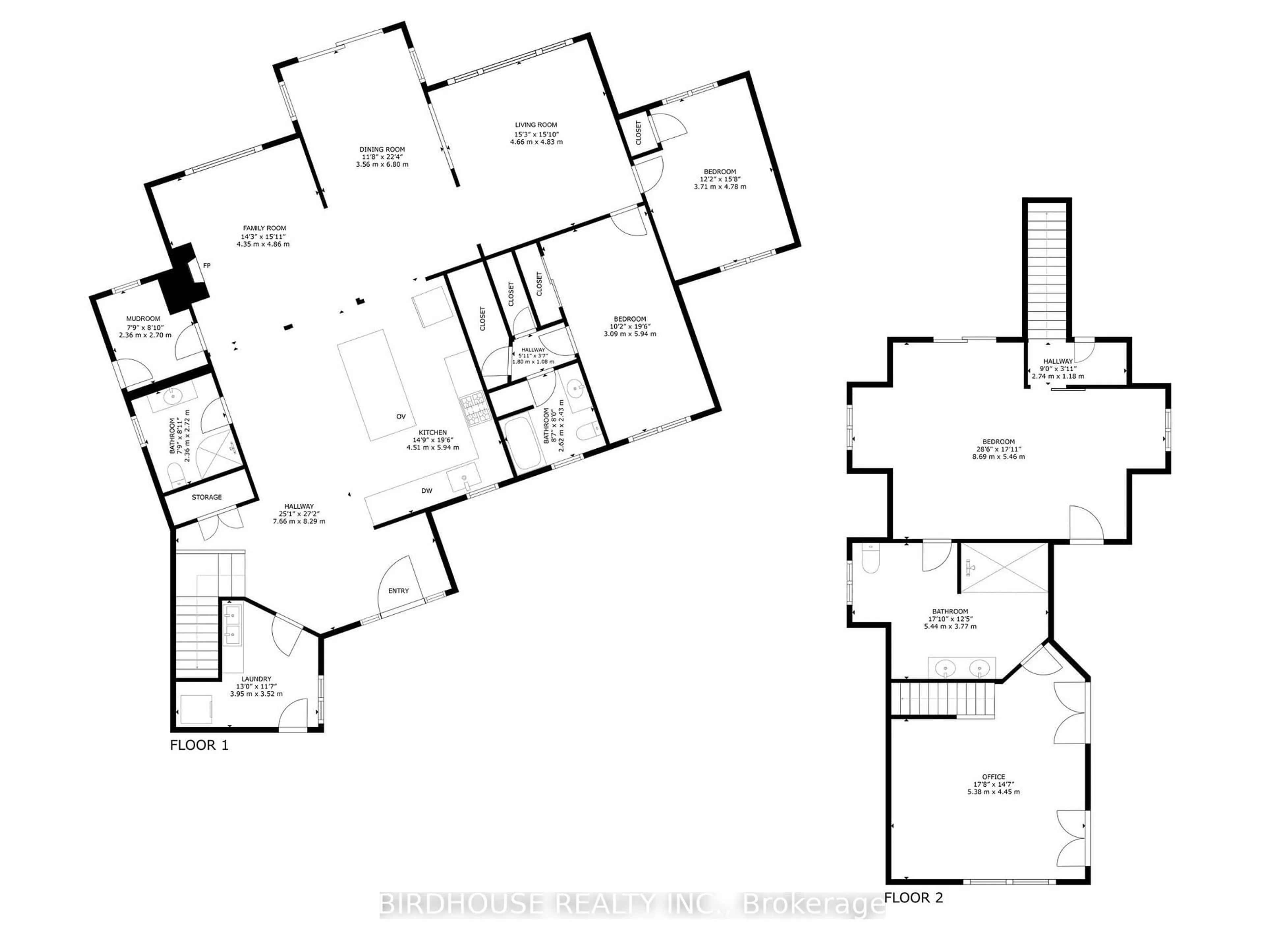 Floor plan for 1358 Island View Dr, Selwyn Ontario K0L 1T0