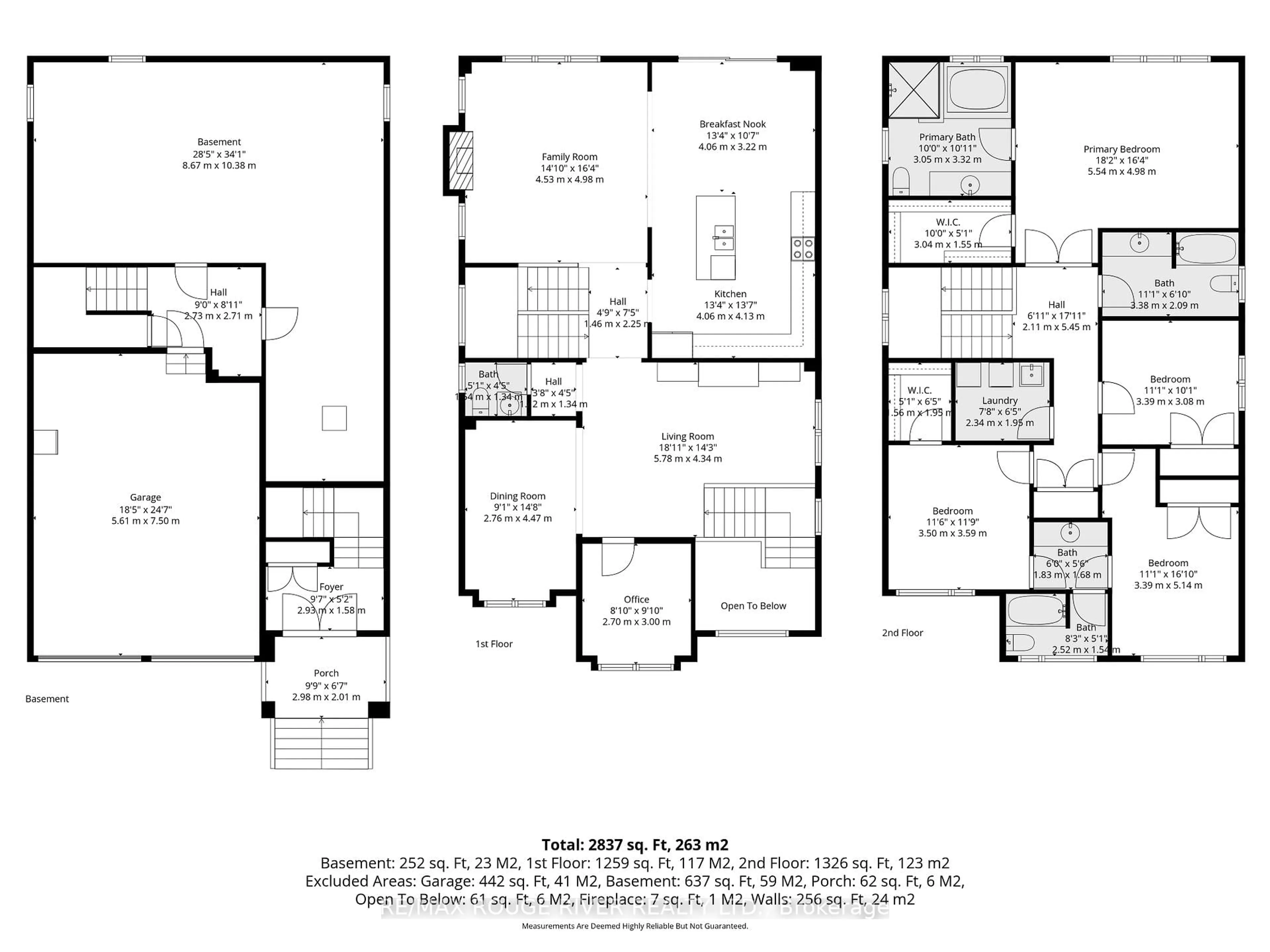 Floor plan for 1017 Trailsview Ave, Cobourg Ontario K9A 4J6