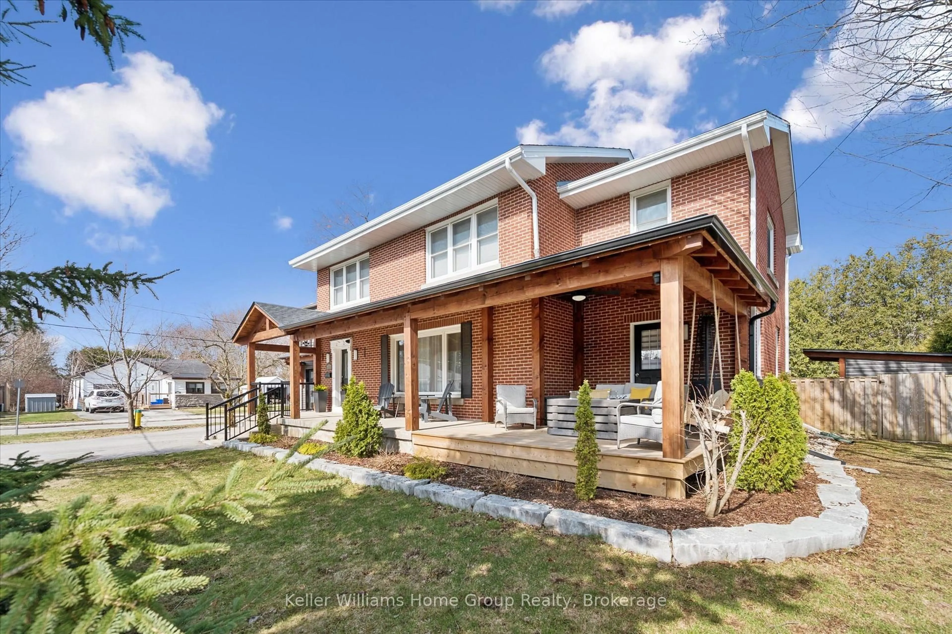 Home with brick exterior material, street for 195 Forfar St, Centre Wellington Ontario N1M 1B1