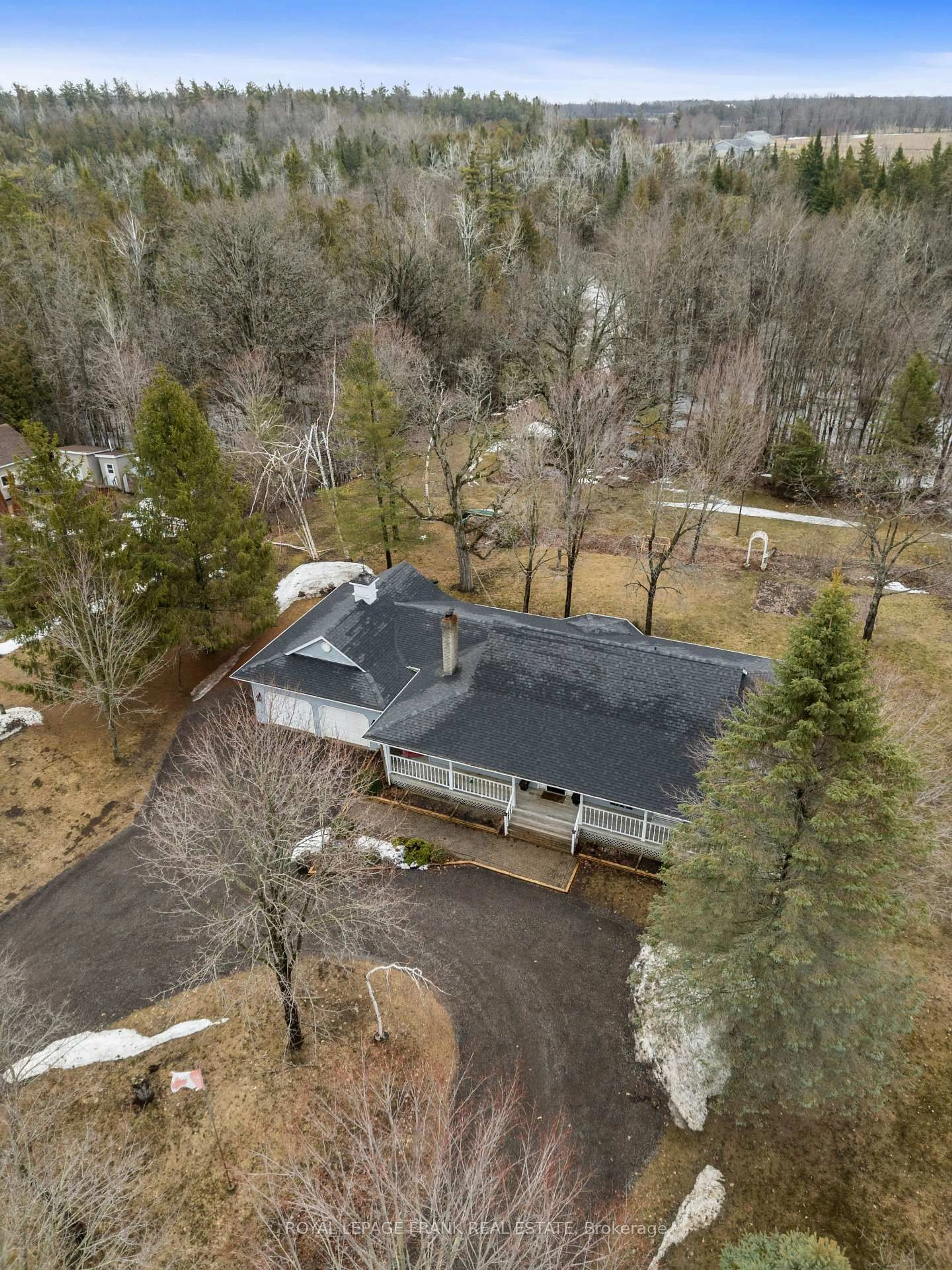 A pic from outside/outdoor area/front of a property/back of a property/a pic from drone, unknown for 321 County Rd 24 Rd, Kawartha Lakes Ontario K0M 1A0