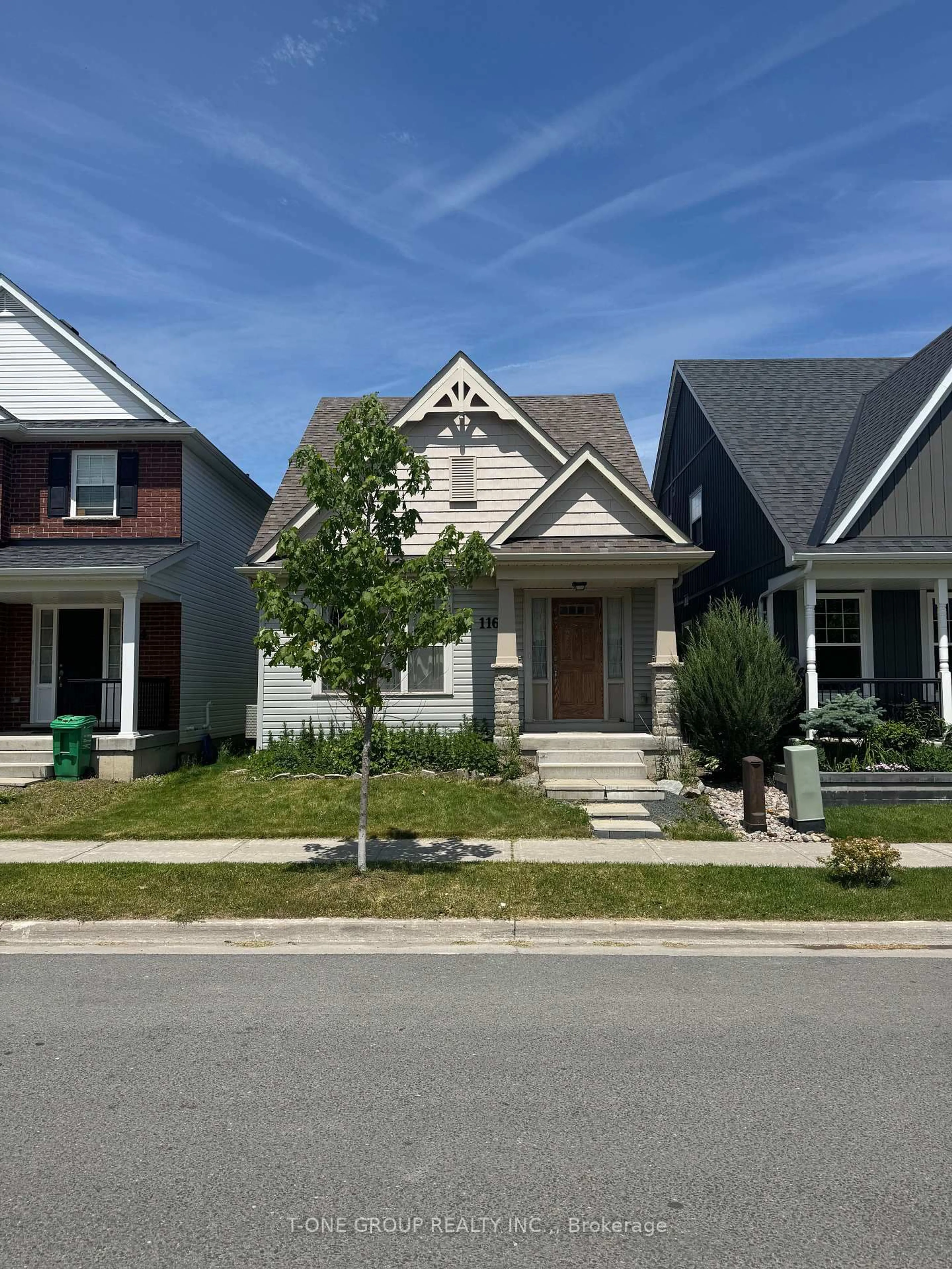 Home with brick exterior material, street for 116 Rothwell Gdns, Peterborough Ontario K9H 0G8