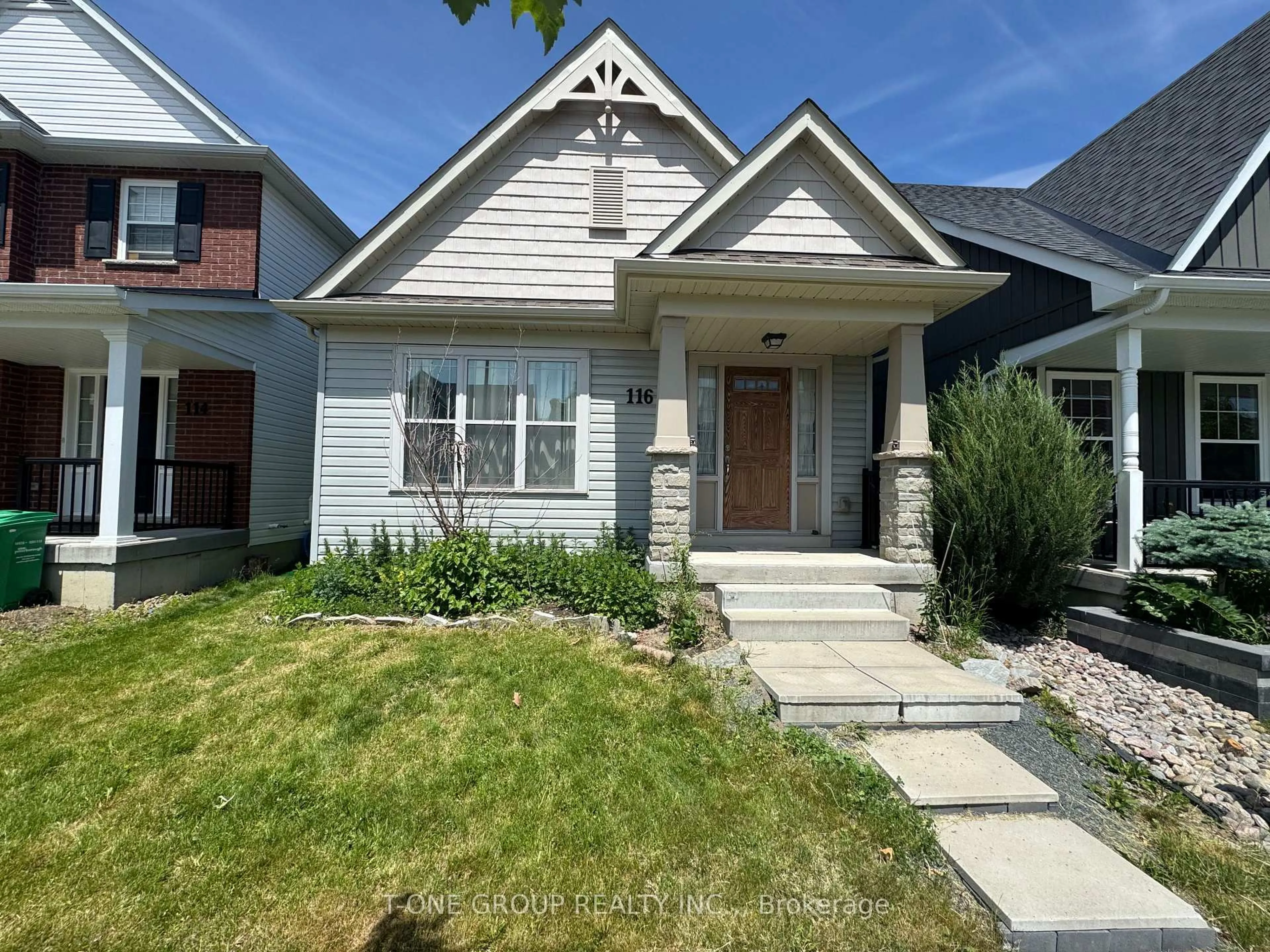 Home with brick exterior material, street for 116 Rothwell Gdns, Peterborough Ontario K9H 0G8