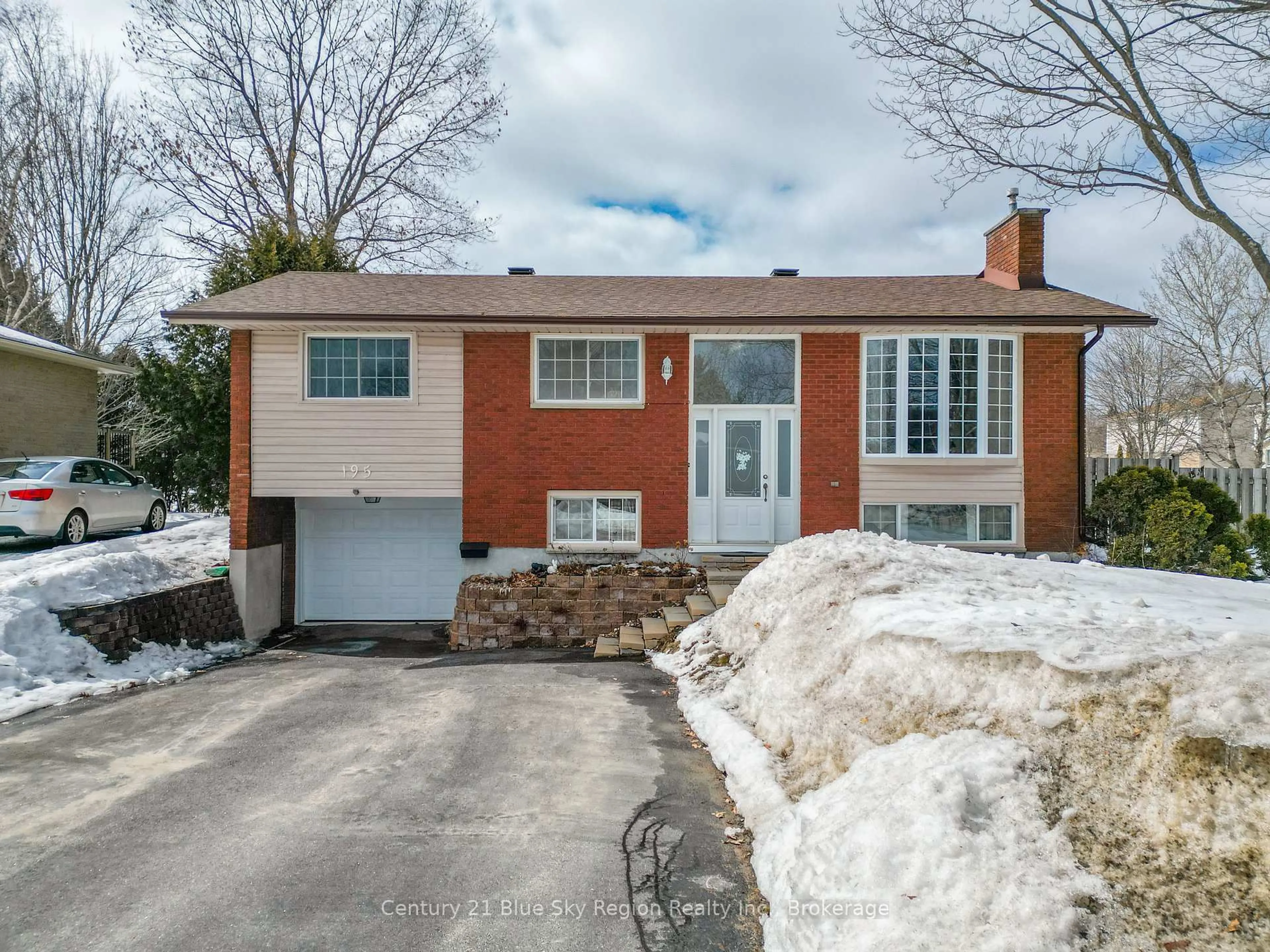 Home with brick exterior material, street for 195 MacBeth Cres, North Bay Ontario P1B 7X7