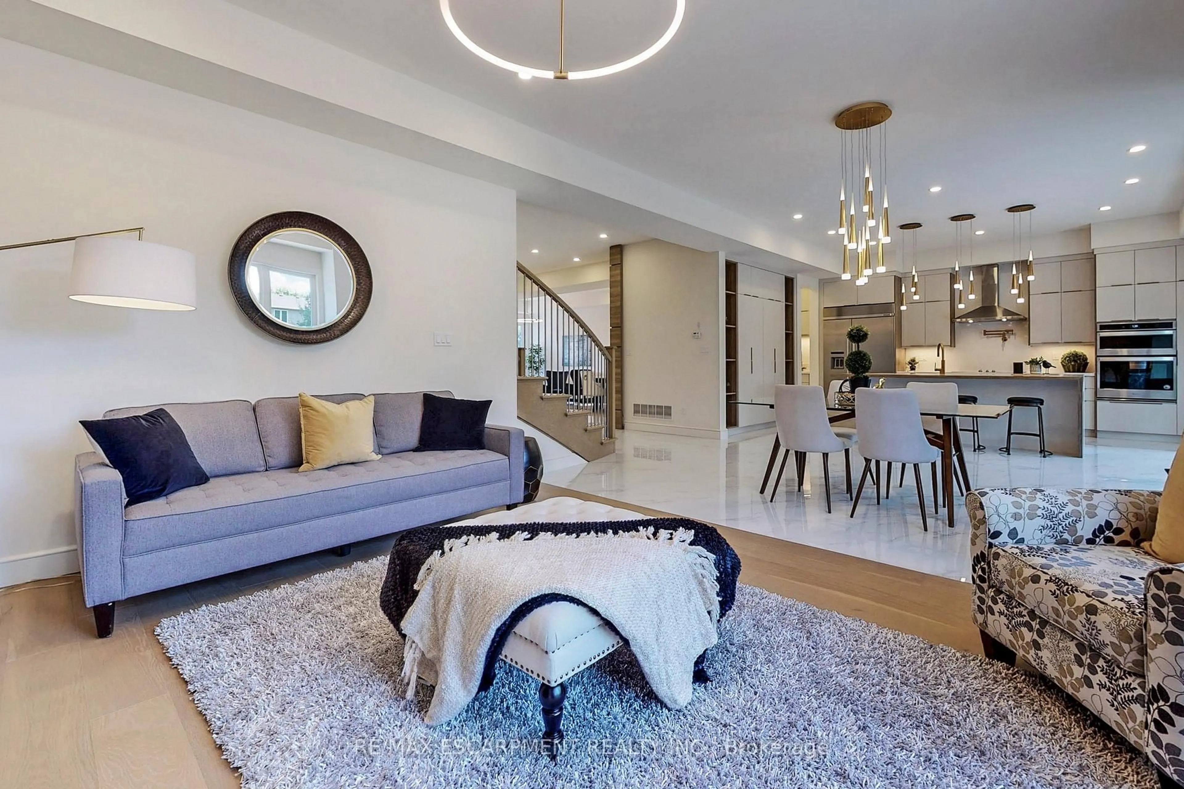 Living room with furniture, unknown for 49 Roselawn Ave, Hamilton Ontario L9G 2H9