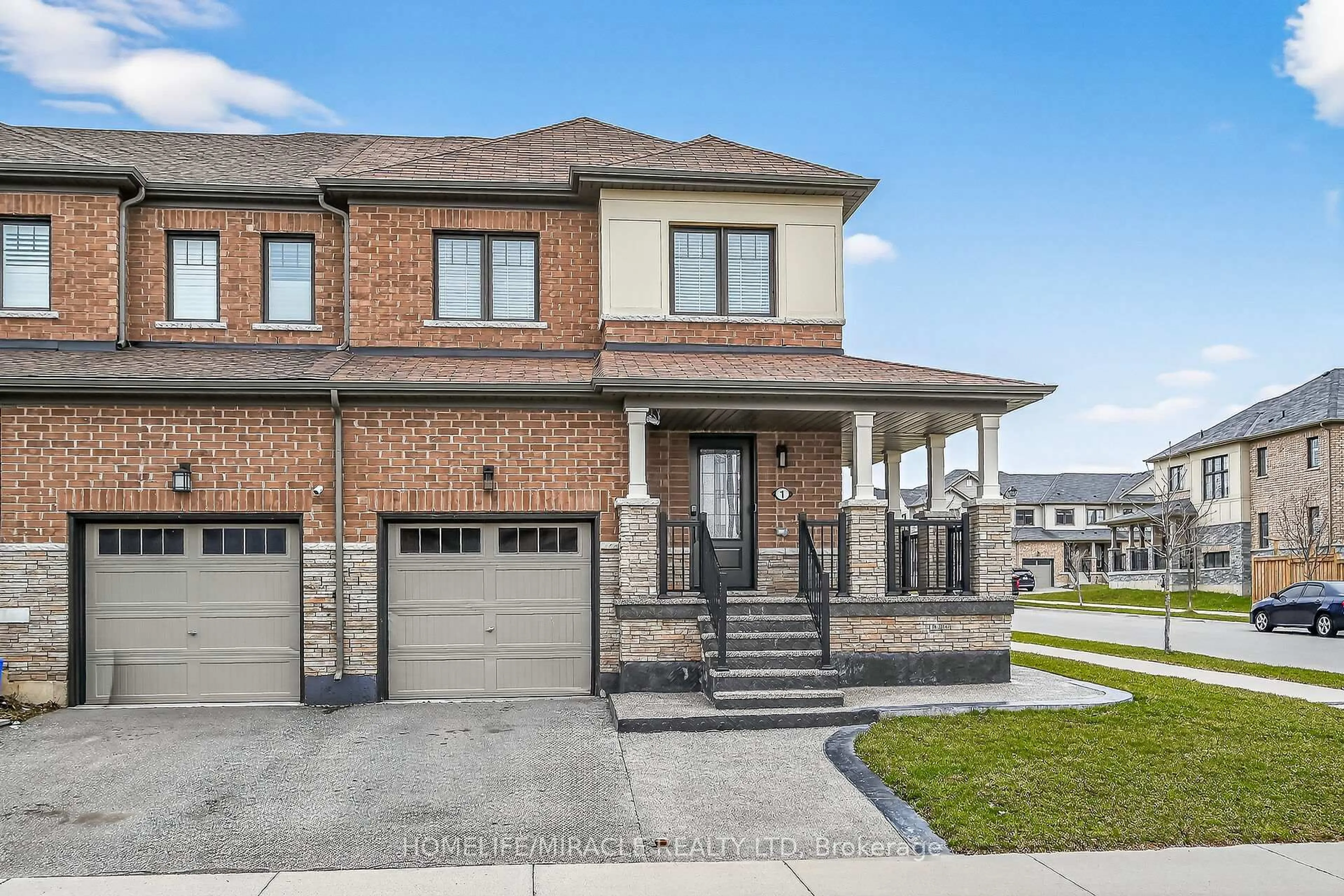 Home with brick exterior material, street for 1 Prestwick St, Hamilton Ontario L8J 0K7